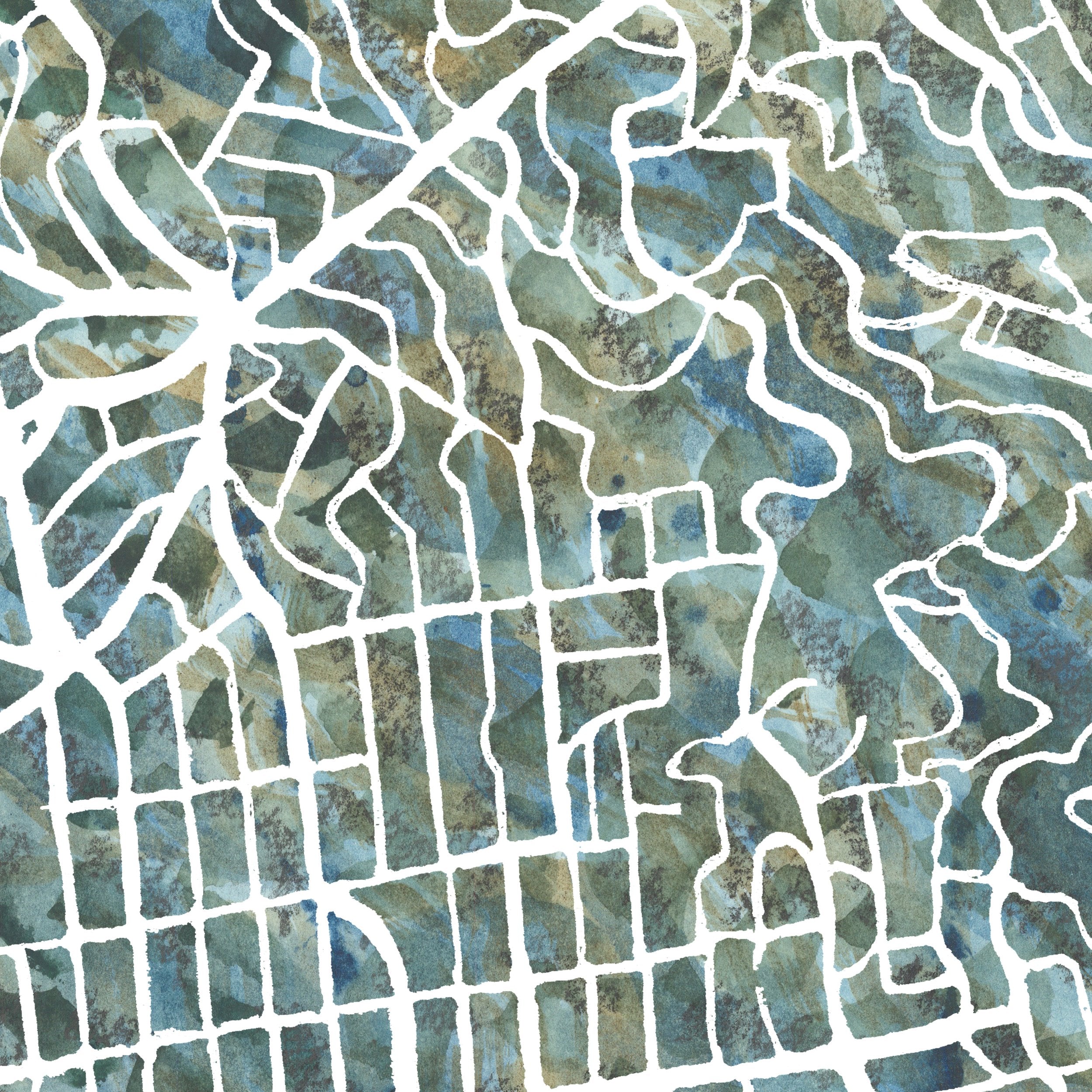 BERKELEY Urban Fabrics City Map: PRINT