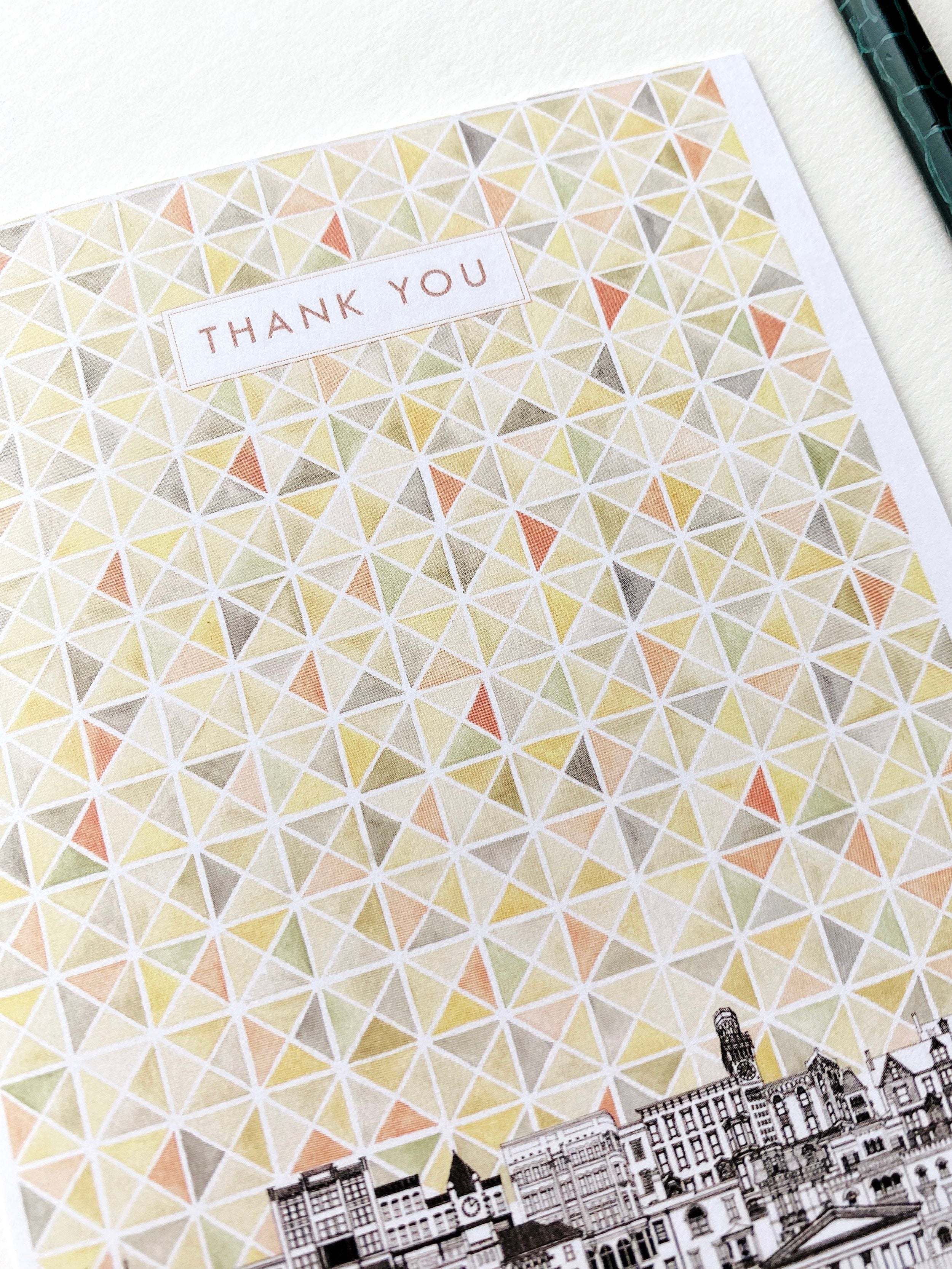 CITYSCAPE - thank you card