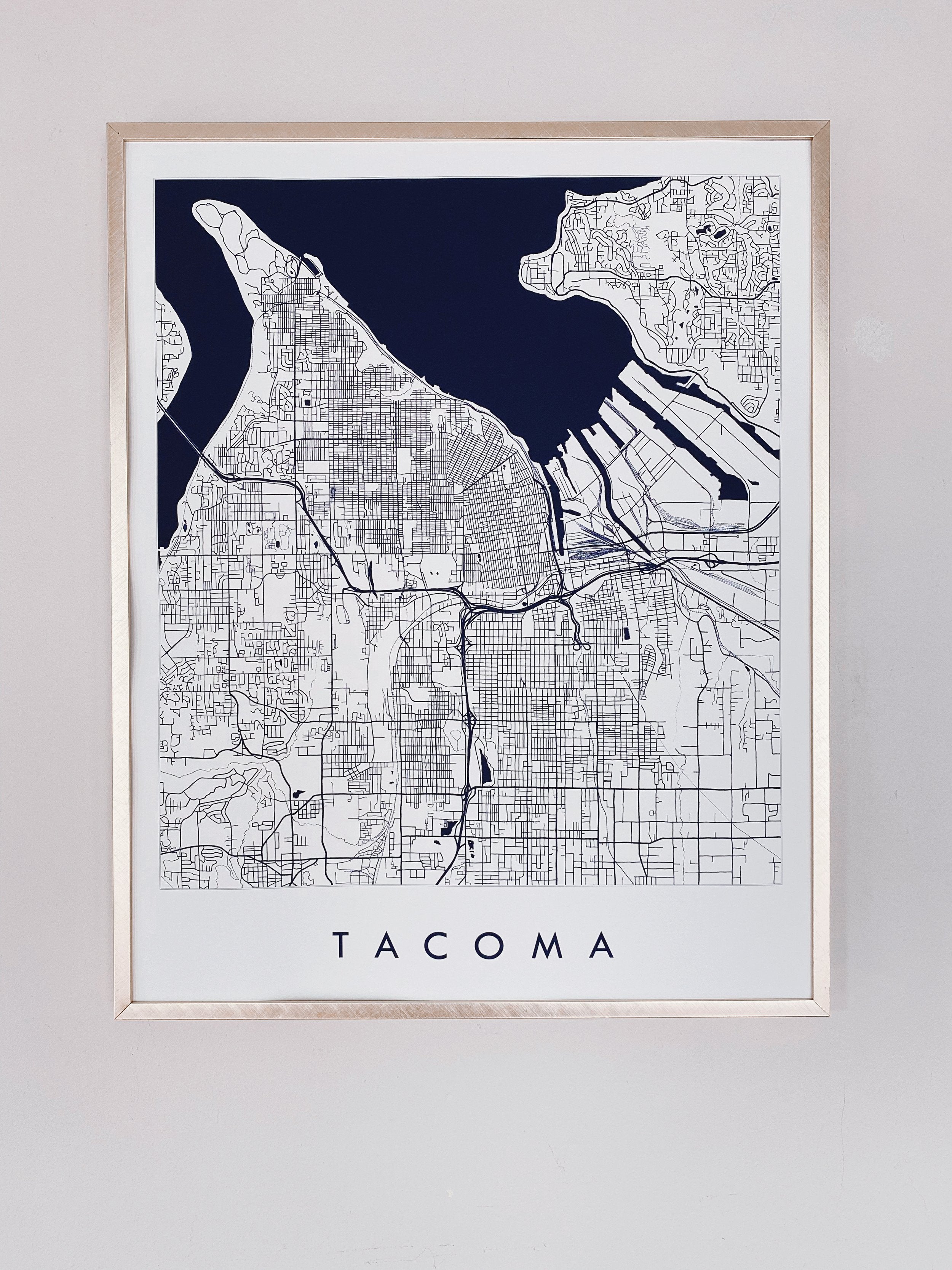 Greater TACOMA "Blueprint" Map: PRINT