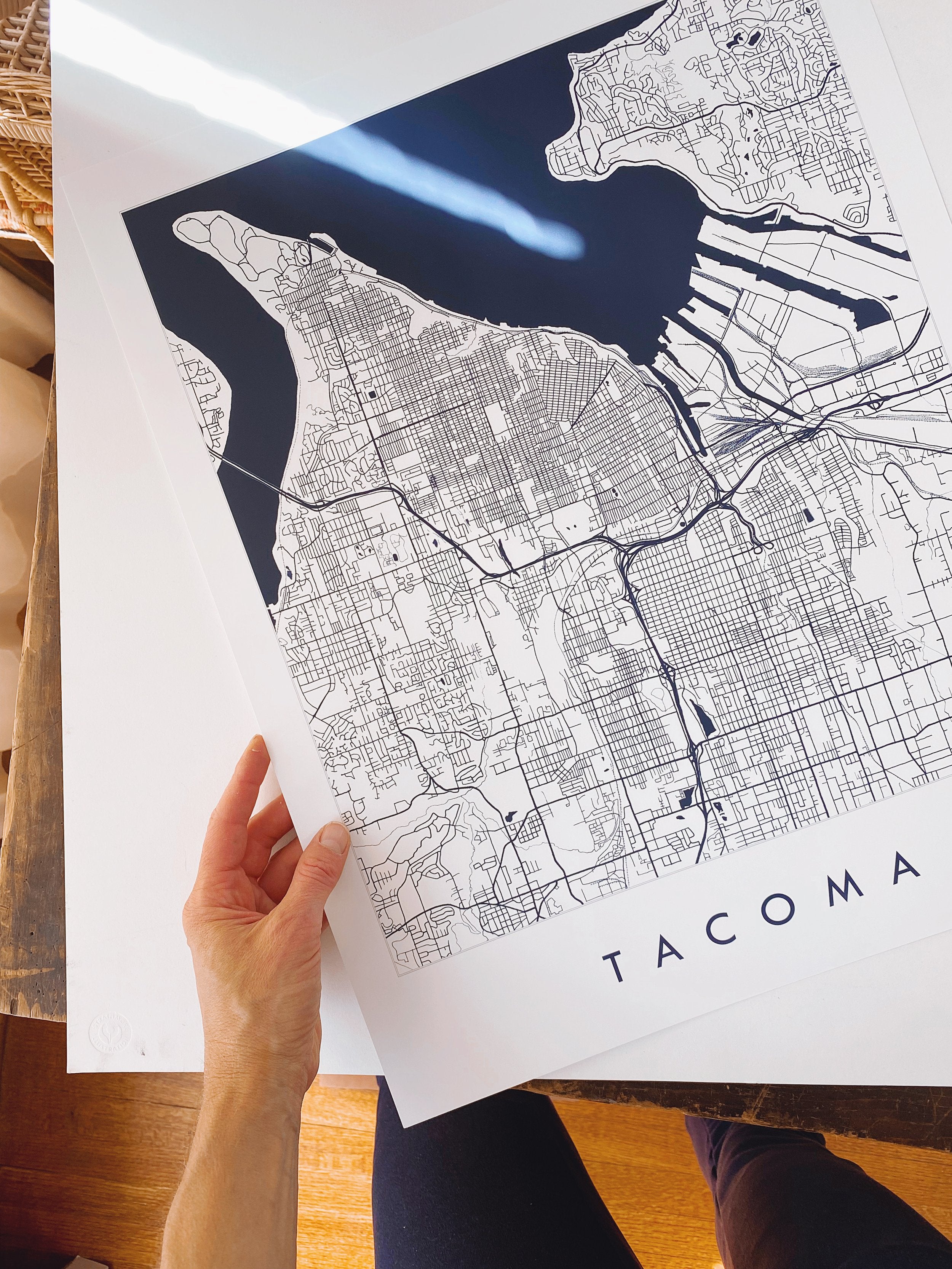 Greater TACOMA "Blueprint" Map: PRINT