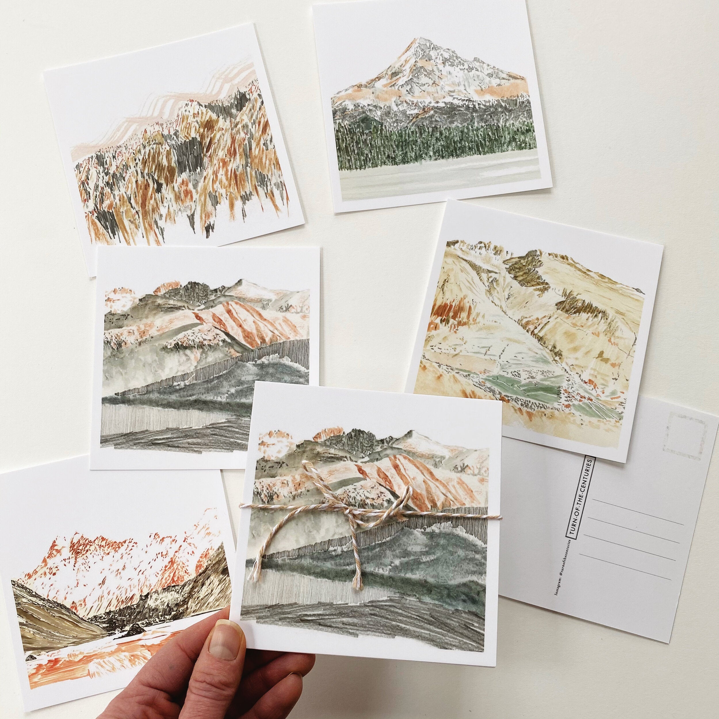 Mountains Postcards, Set 3
