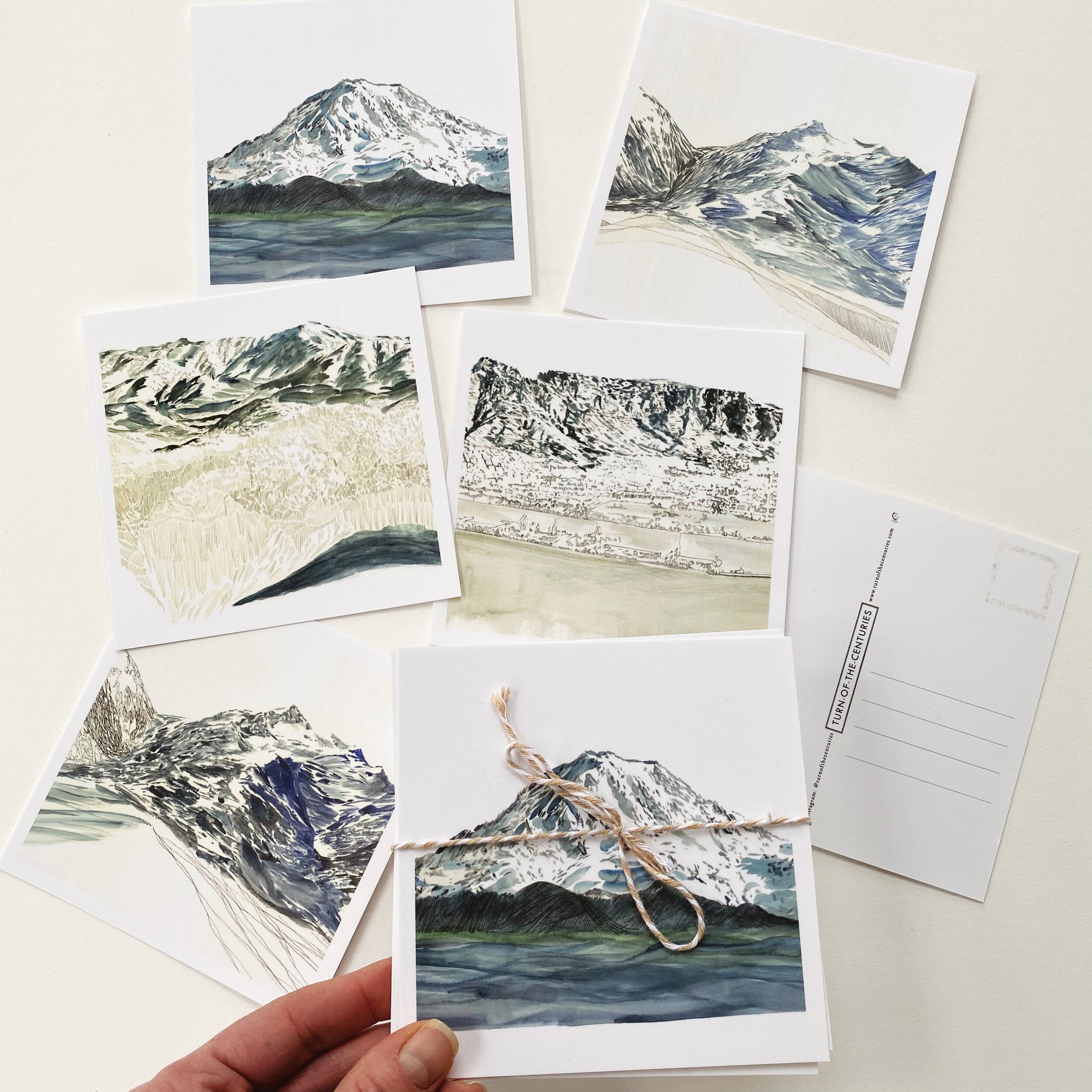 Mountains Postcards, Set 4