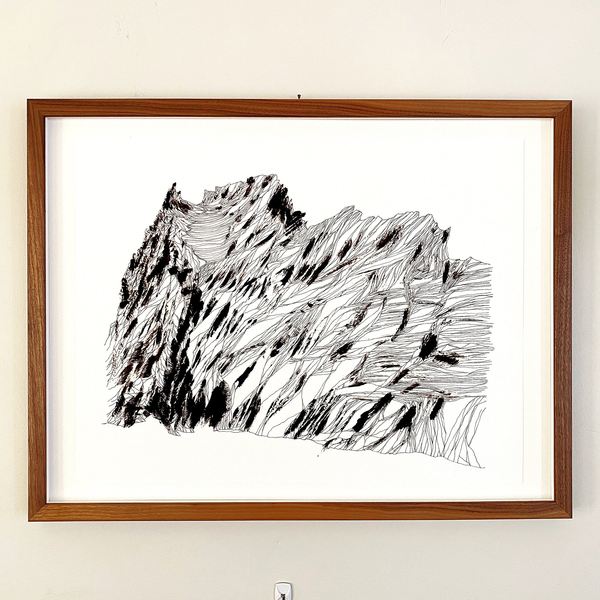 Mountain, Brush + Line