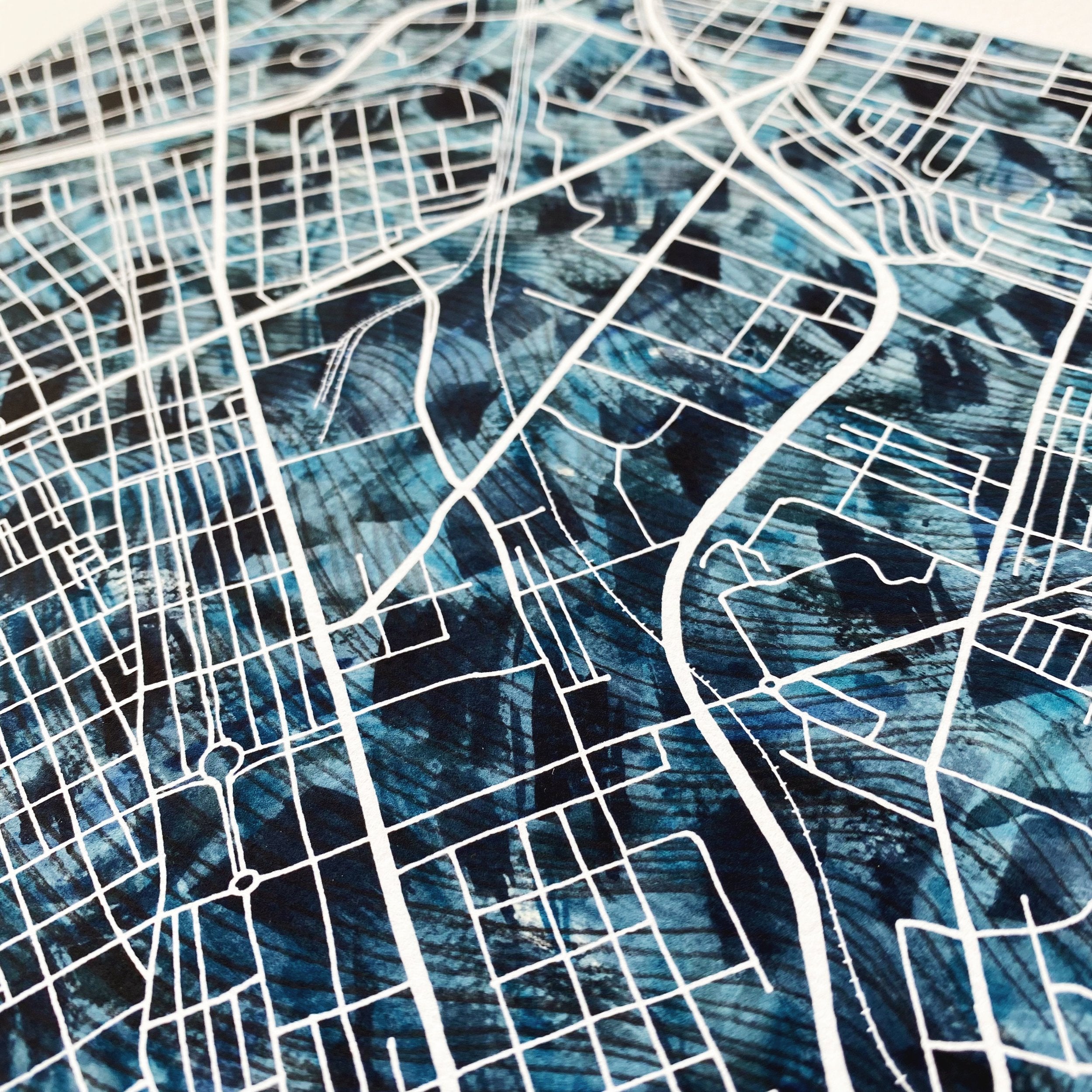 RICHMOND Urban Fabrics City Map: PRINT