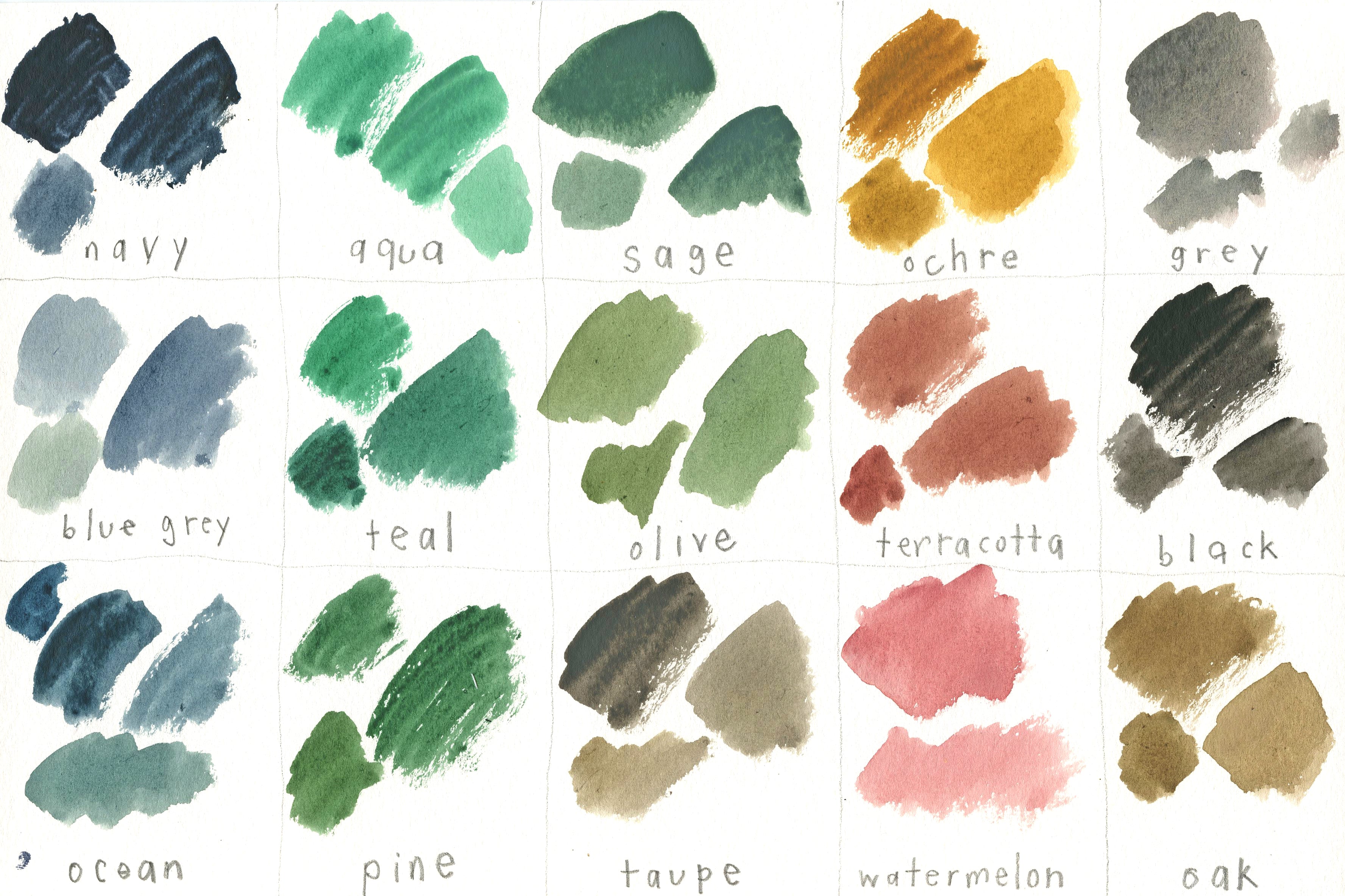 Custom YOUR CITY: Watercolor Wash Map: PRINT: Wholesale Only