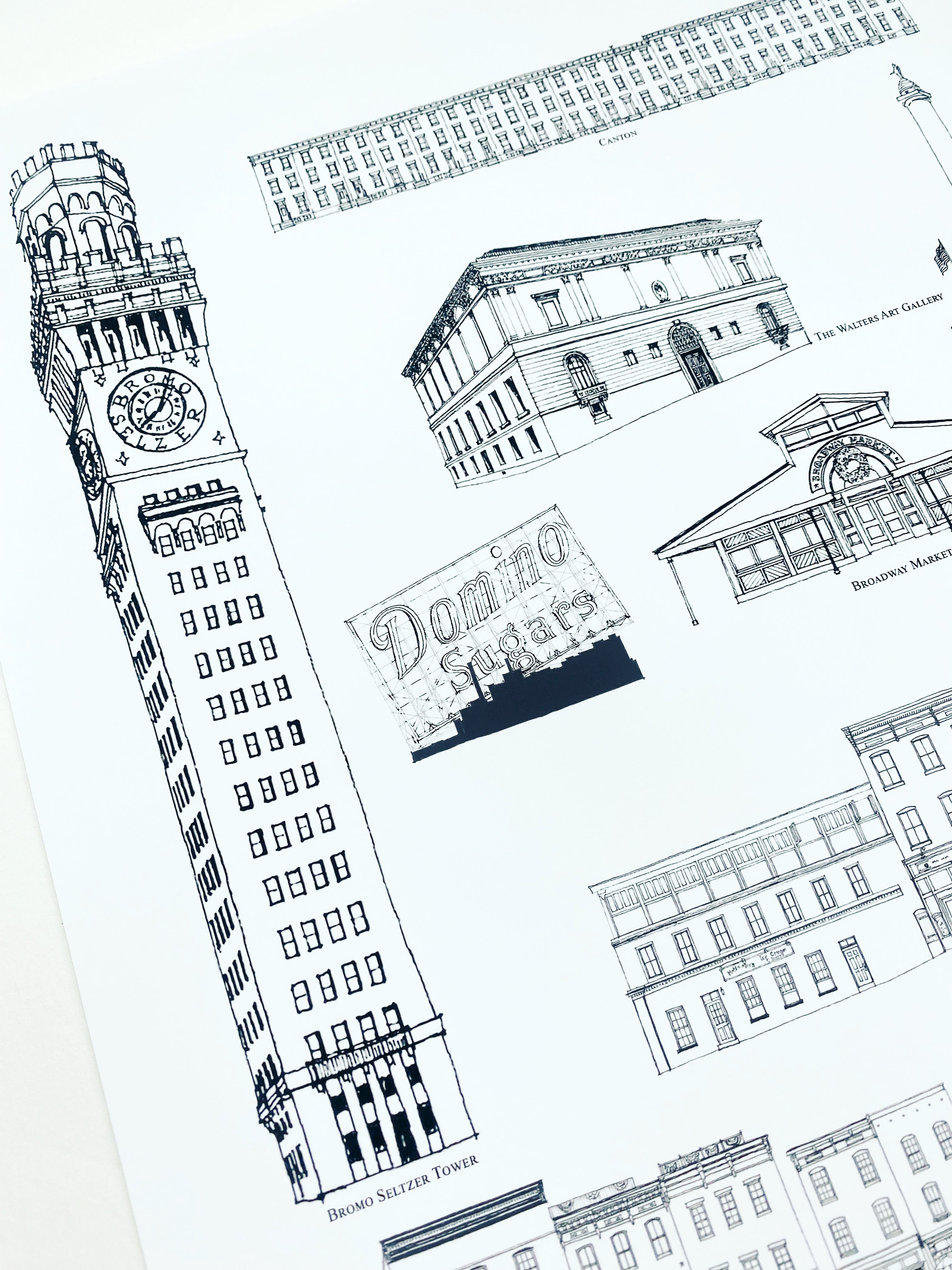 Baltimore Streetscapes: ART PRINT
