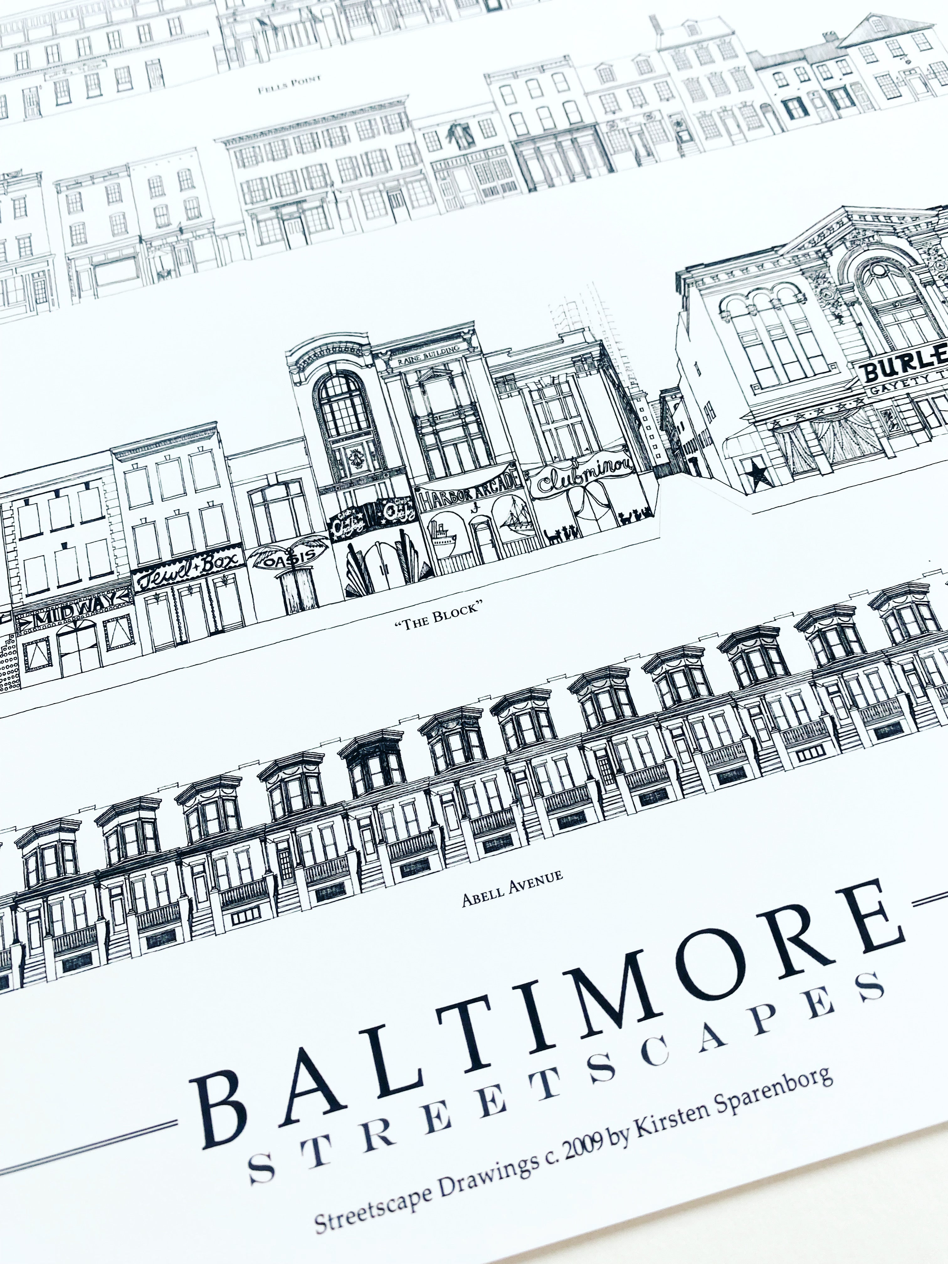 Baltimore Streetscapes: ART PRINT