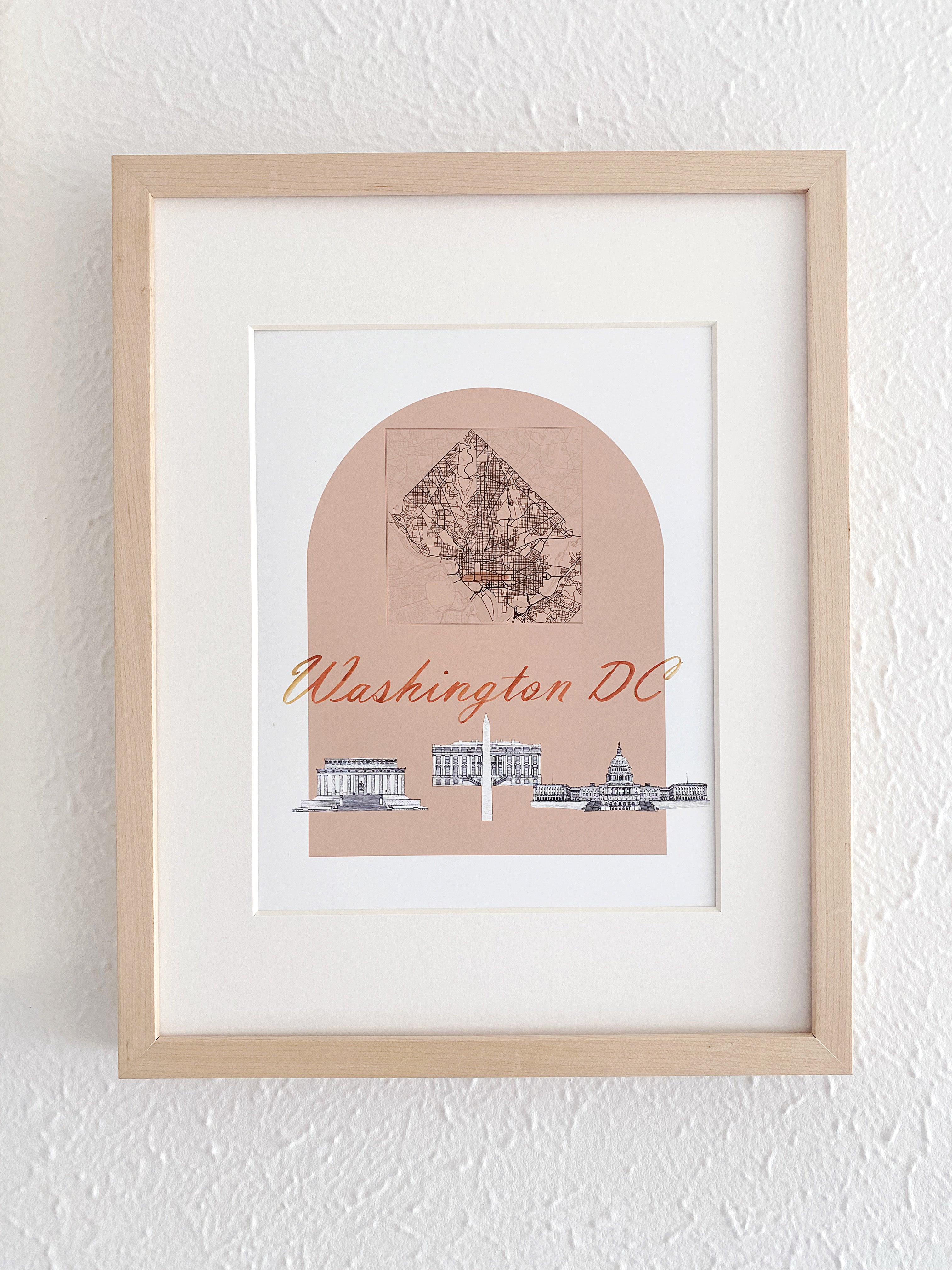 BALTIMORE Maryland Fells Point Streetscape + Map: PRINT