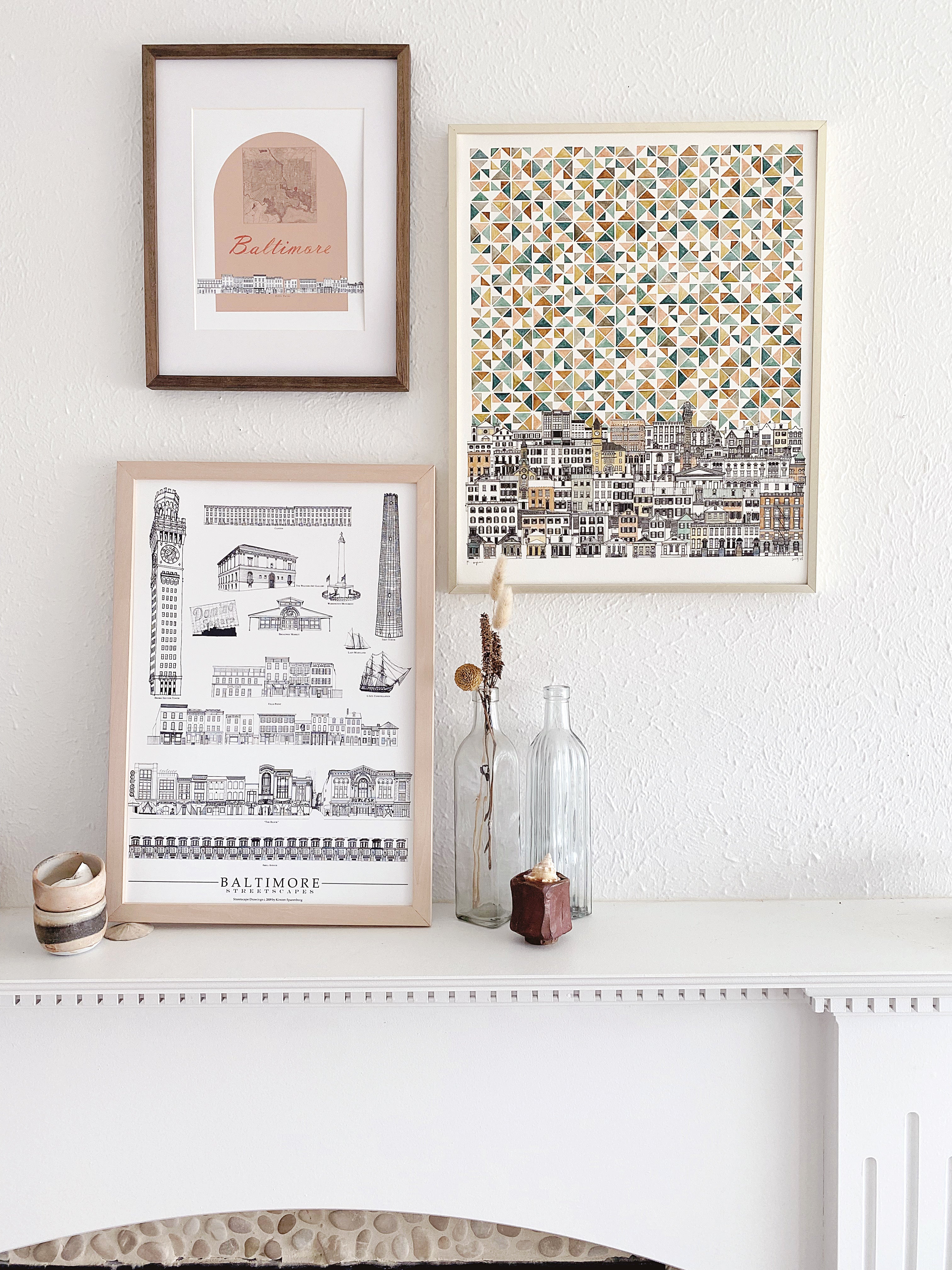 Baltimore Streetscapes: ART PRINT