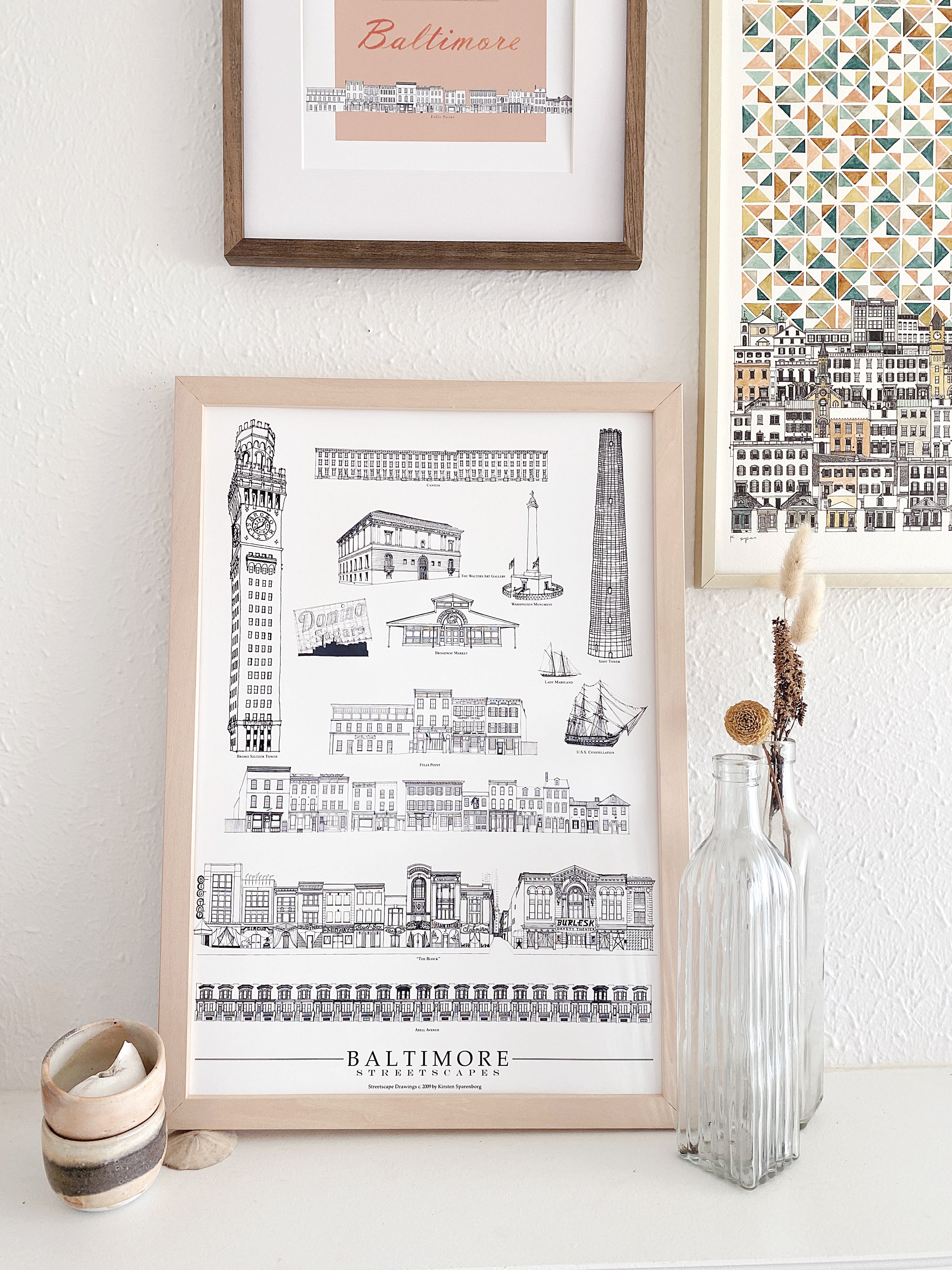 Baltimore Streetscapes: ART PRINT