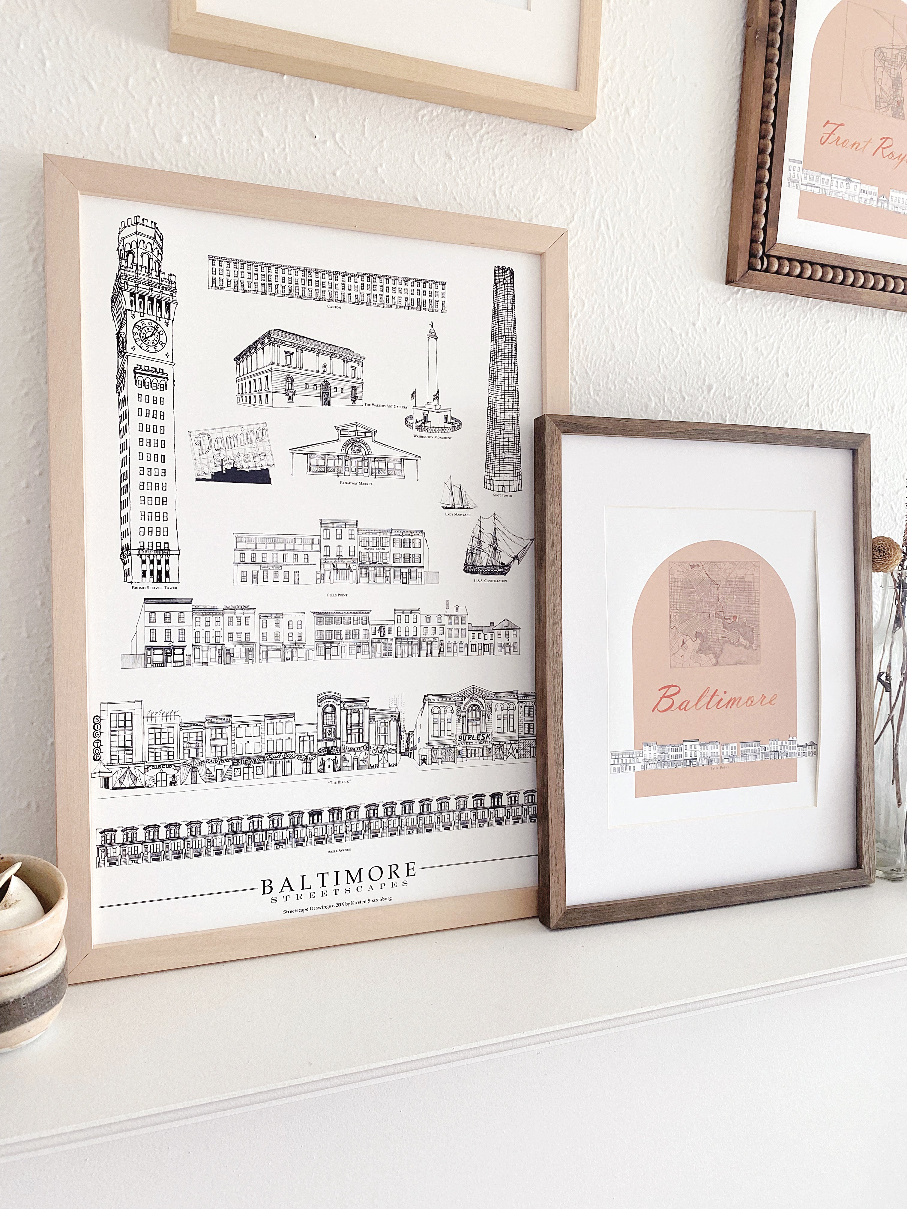 Baltimore Streetscapes: ART PRINT