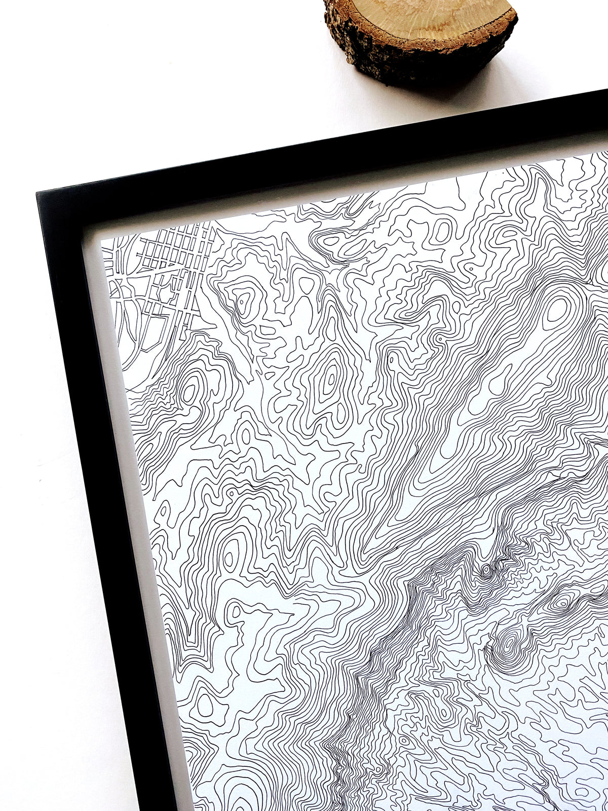 Simple Blue Ridge Drawing BLUE RIDGE Tunnel, Rockfish Gap, Afton Virginia Topographical Map-Draw ...