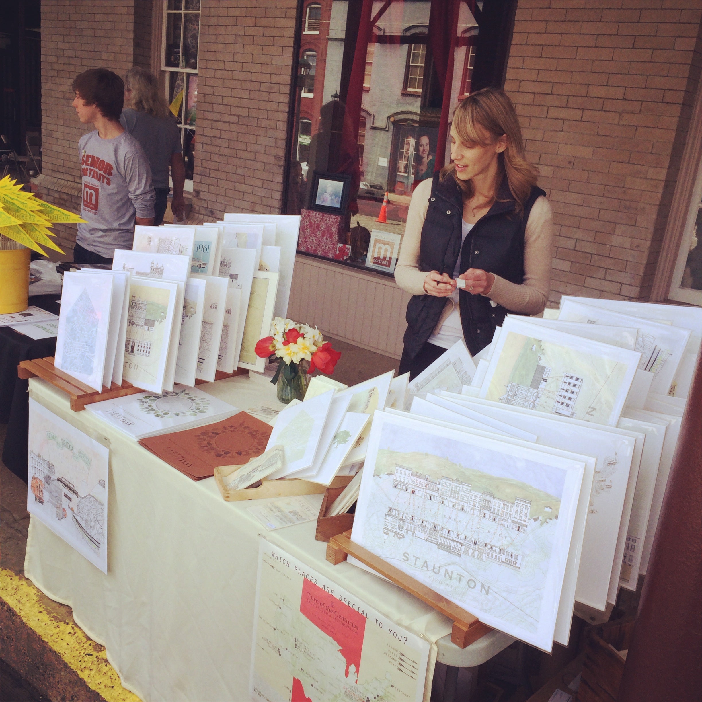 STAUNTON Virginia Sears Hill Bridge Day: PRINT