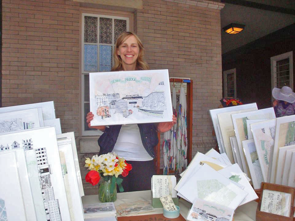 STAUNTON Virginia Sears Hill Bridge Day: PRINT