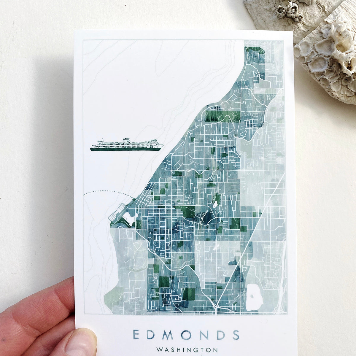 Edmonds ZIP Code Map, image size:1200x1200