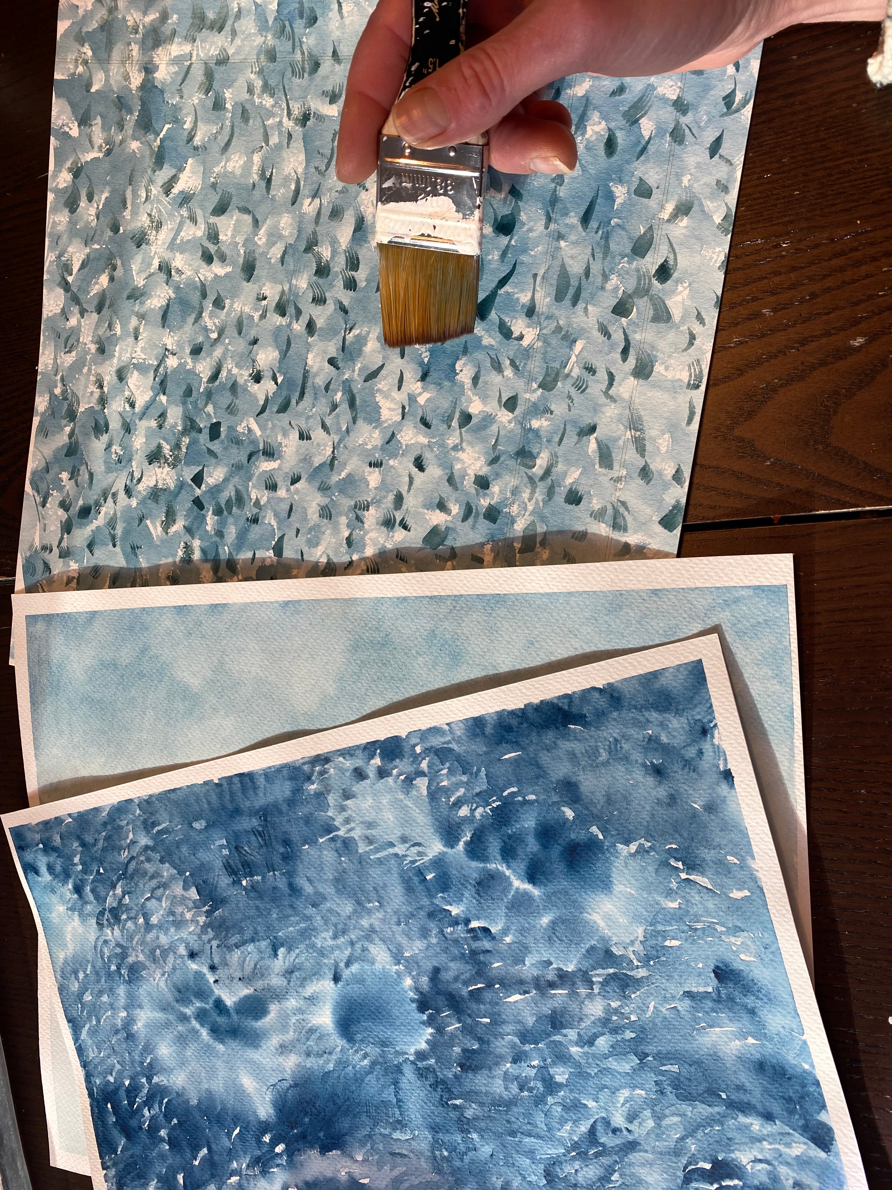 La GRANGE Illinois Watercolor Map: PRINT