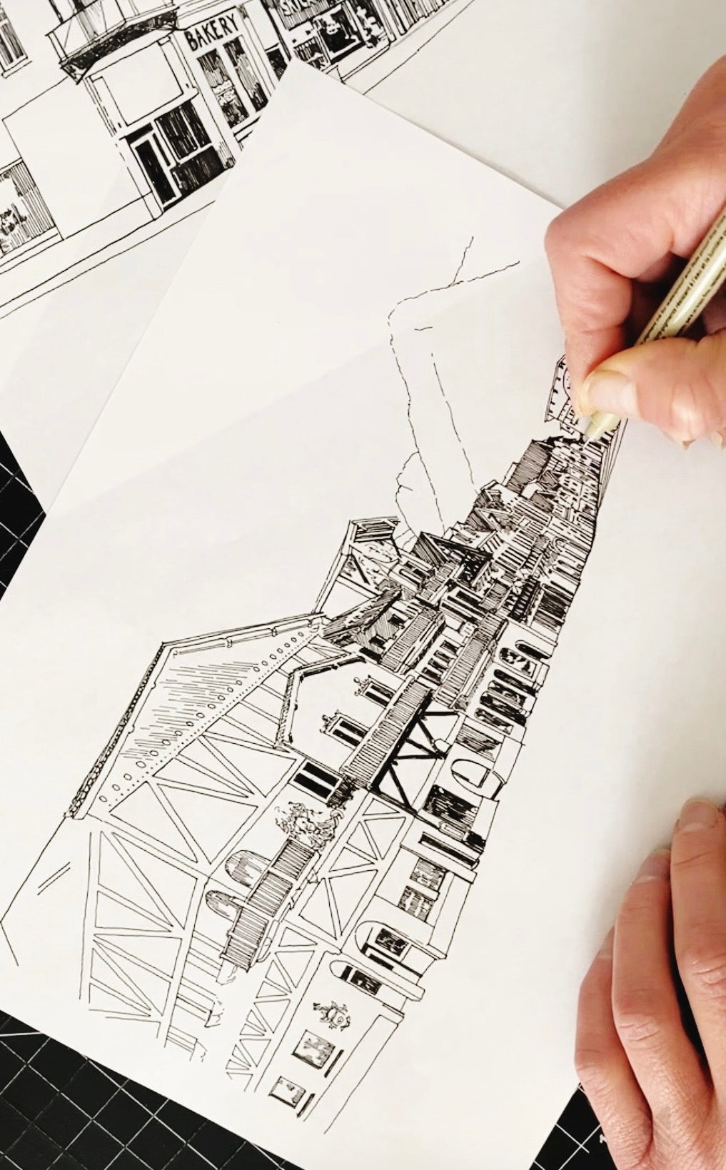 LEAVENWORTH Washington Then and Now Bavarian Streetscape Postcard