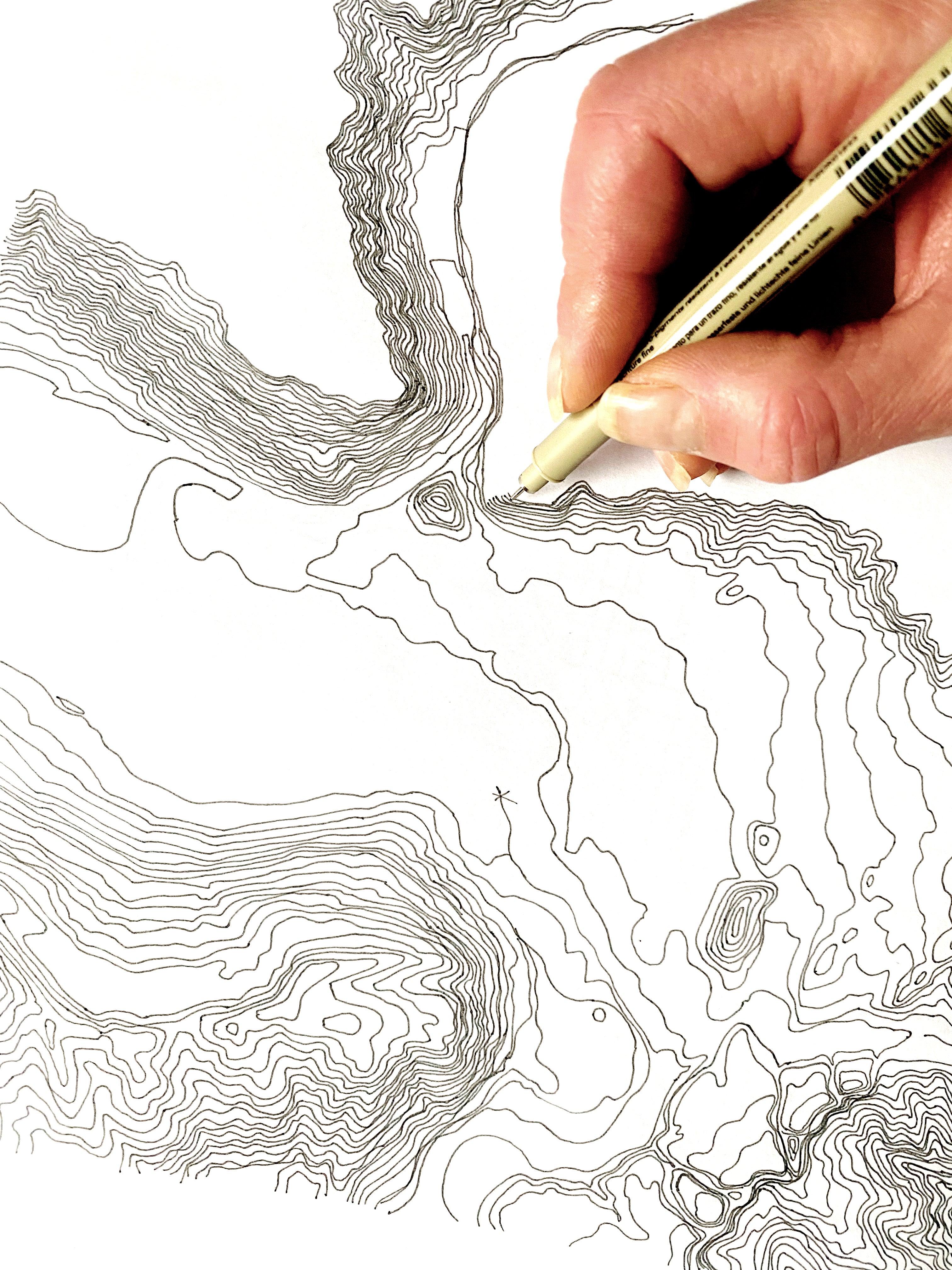 LEAVENWORTH Washington Topographic Map Postcard