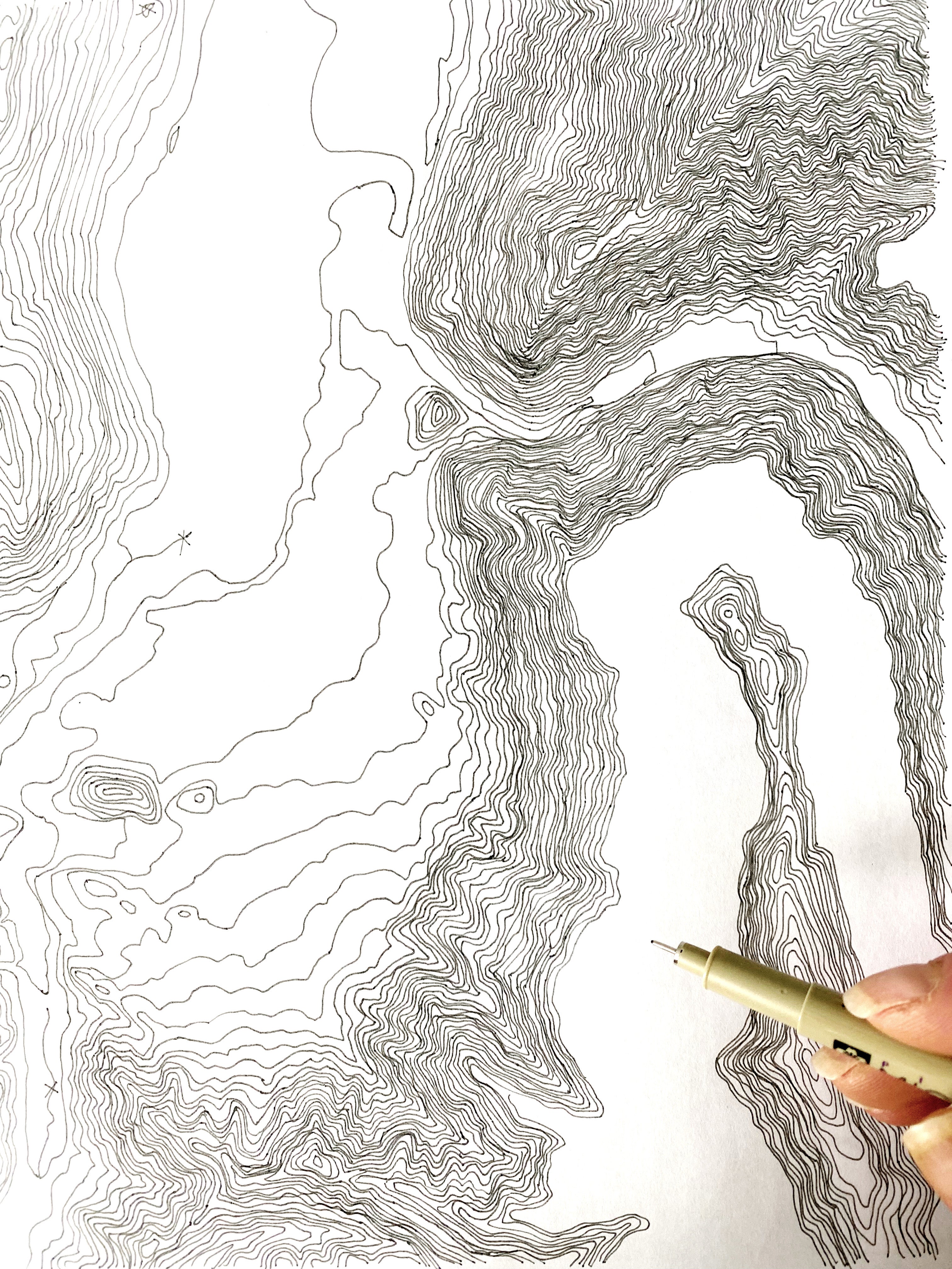 LEAVENWORTH Washington Topographic Map Postcard