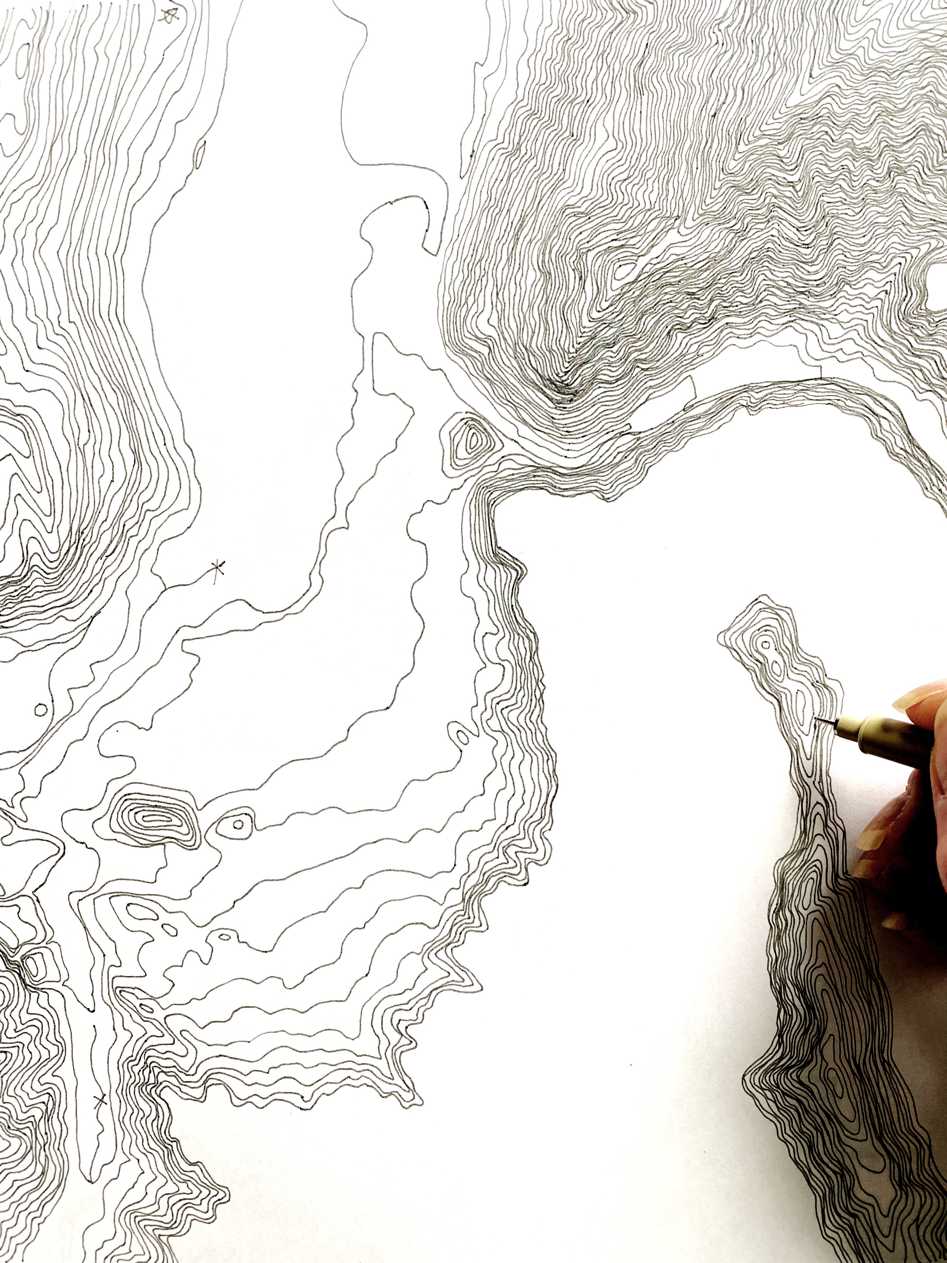 LEAVENWORTH Washington Topographic Map Postcard