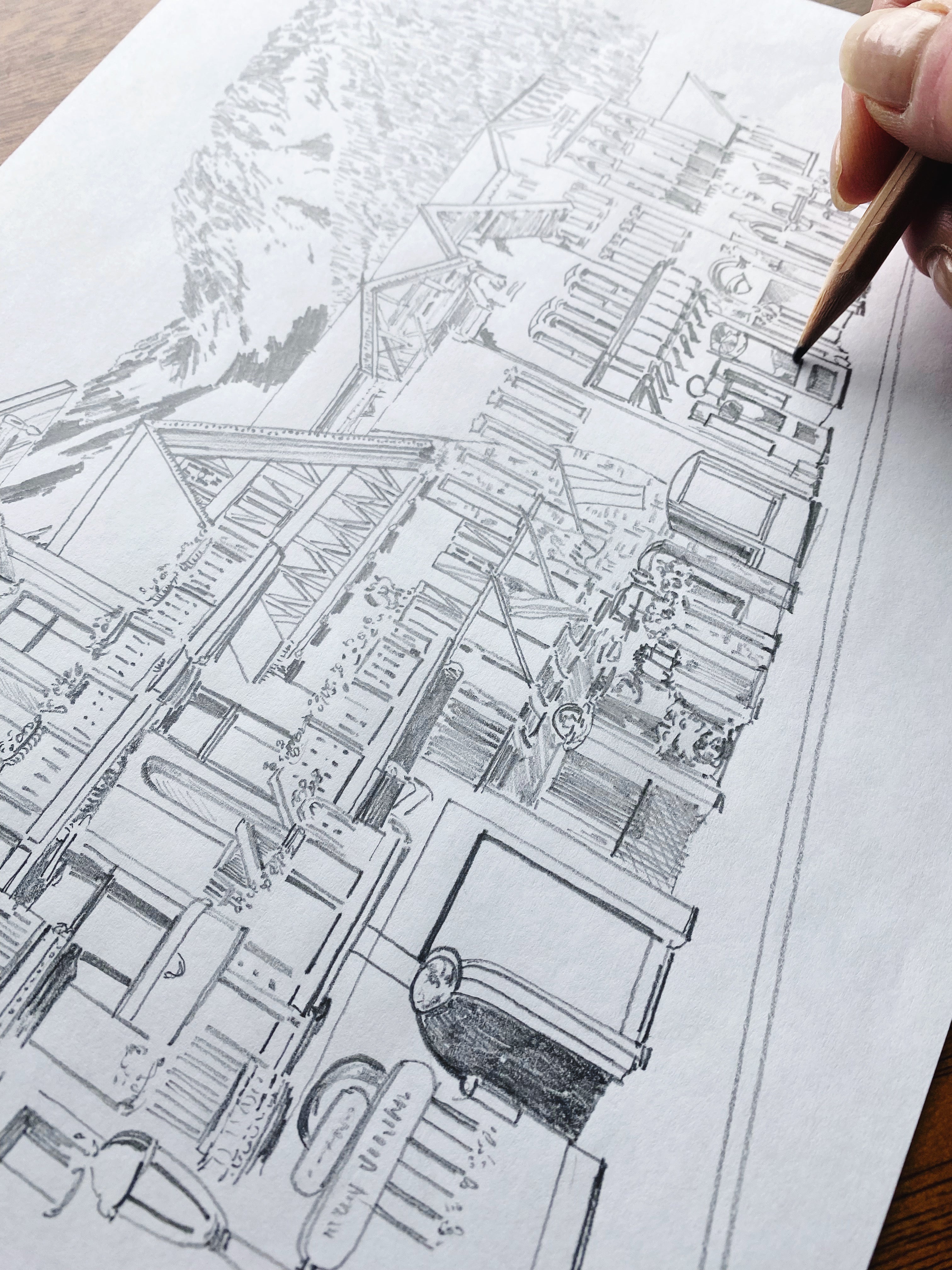 LEAVENWORTH Washington Topographic Map Postcard