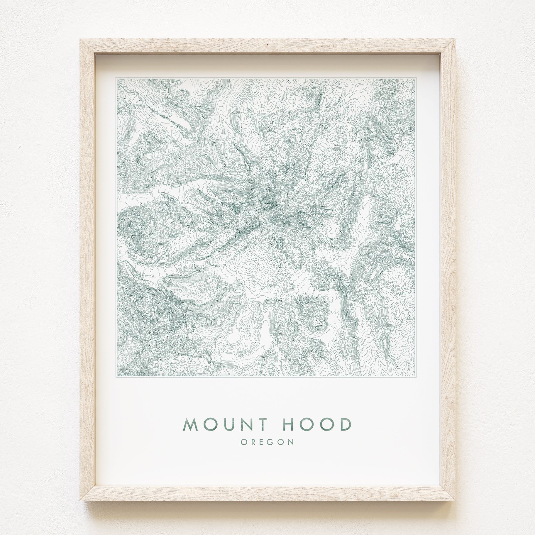 Custom YOUR NATURE SPOT: Topographical Art Map: PRINT: Wholesale Only