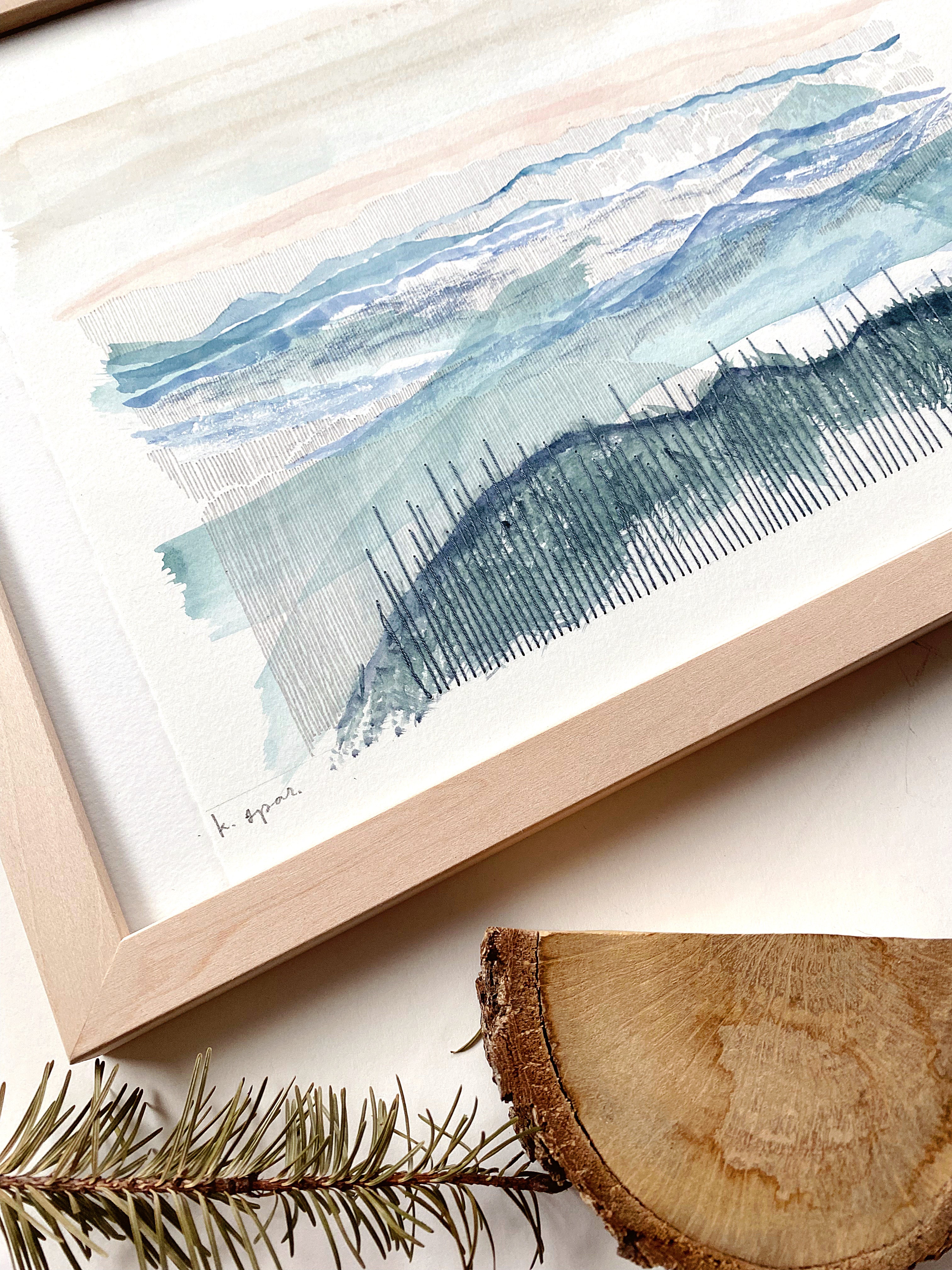 MountainScape: ORIGINAL PAINTING