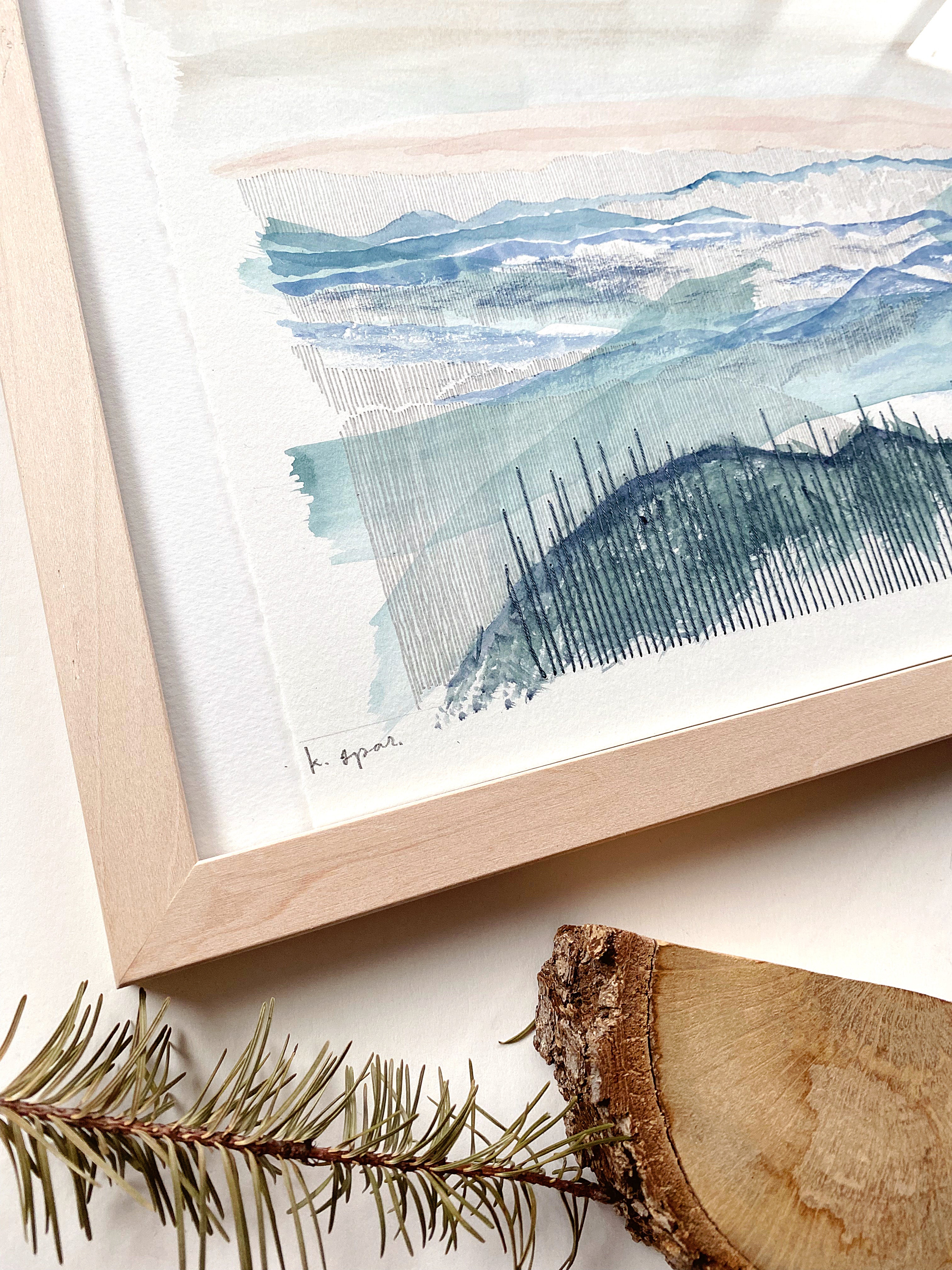 MountainScape: ORIGINAL PAINTING