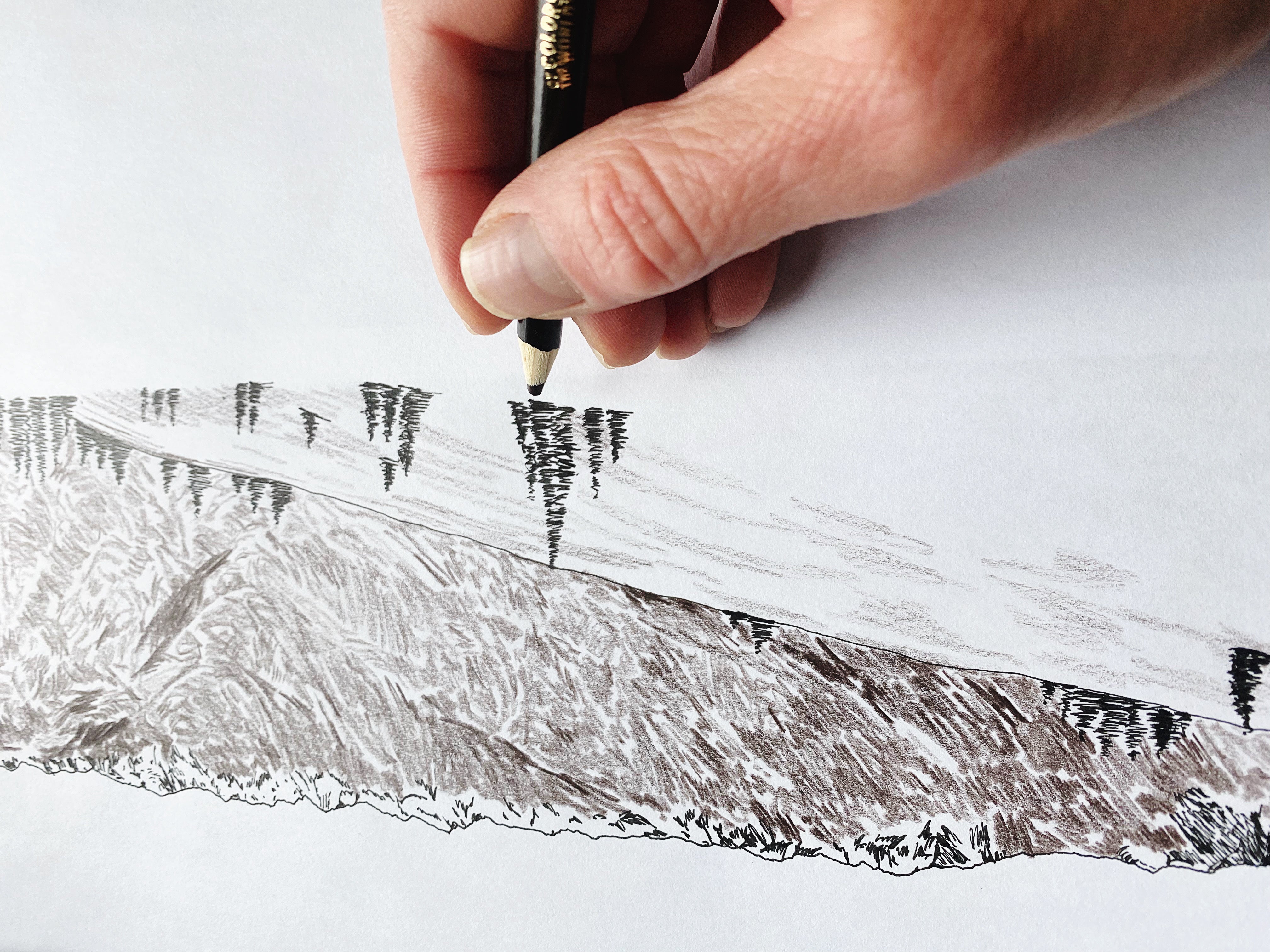 OLYMPIC MOUNTAINS NP Washington Map - Standard Postcard