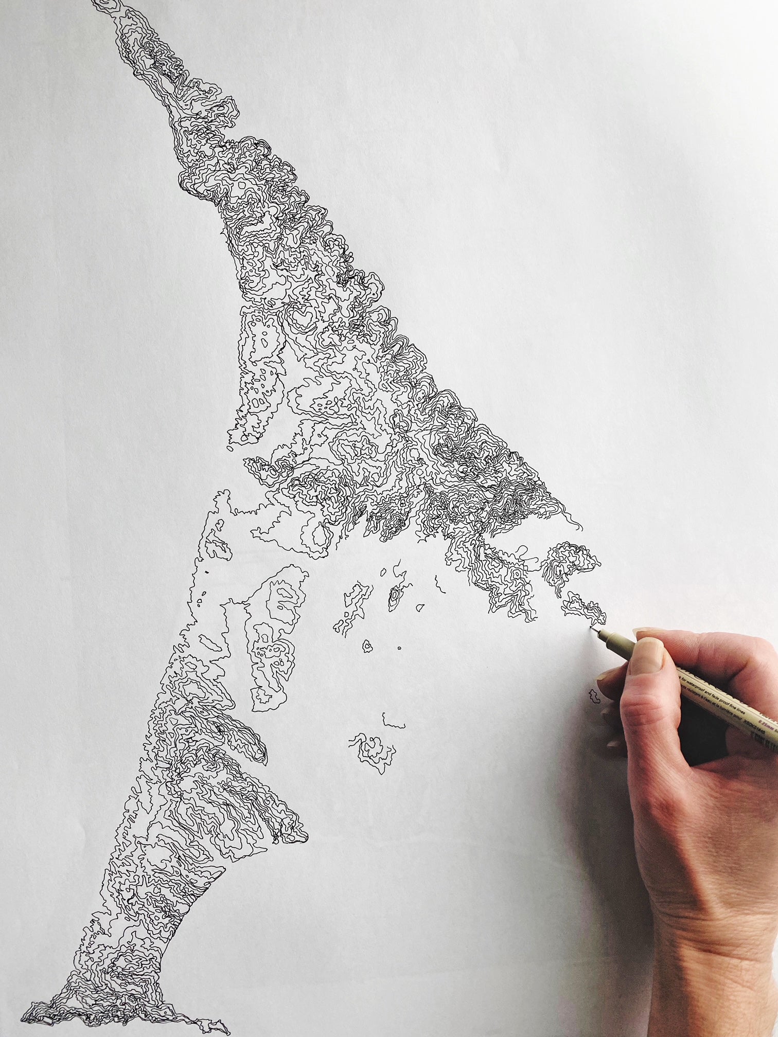 POINT REYES National Seashore California Map Postcard