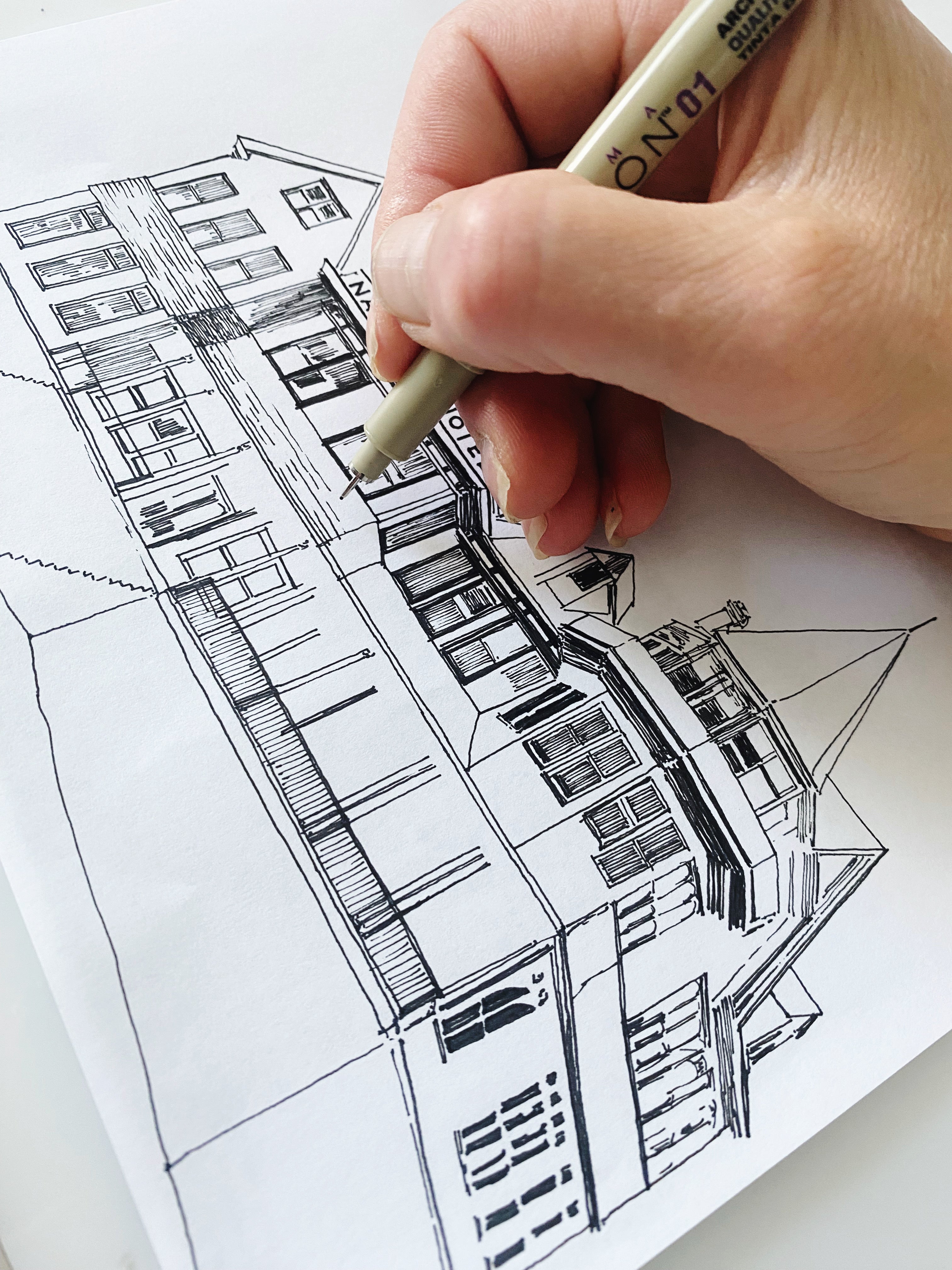 PORT ORCHARD Washington "Charms" Icons Map Postcard