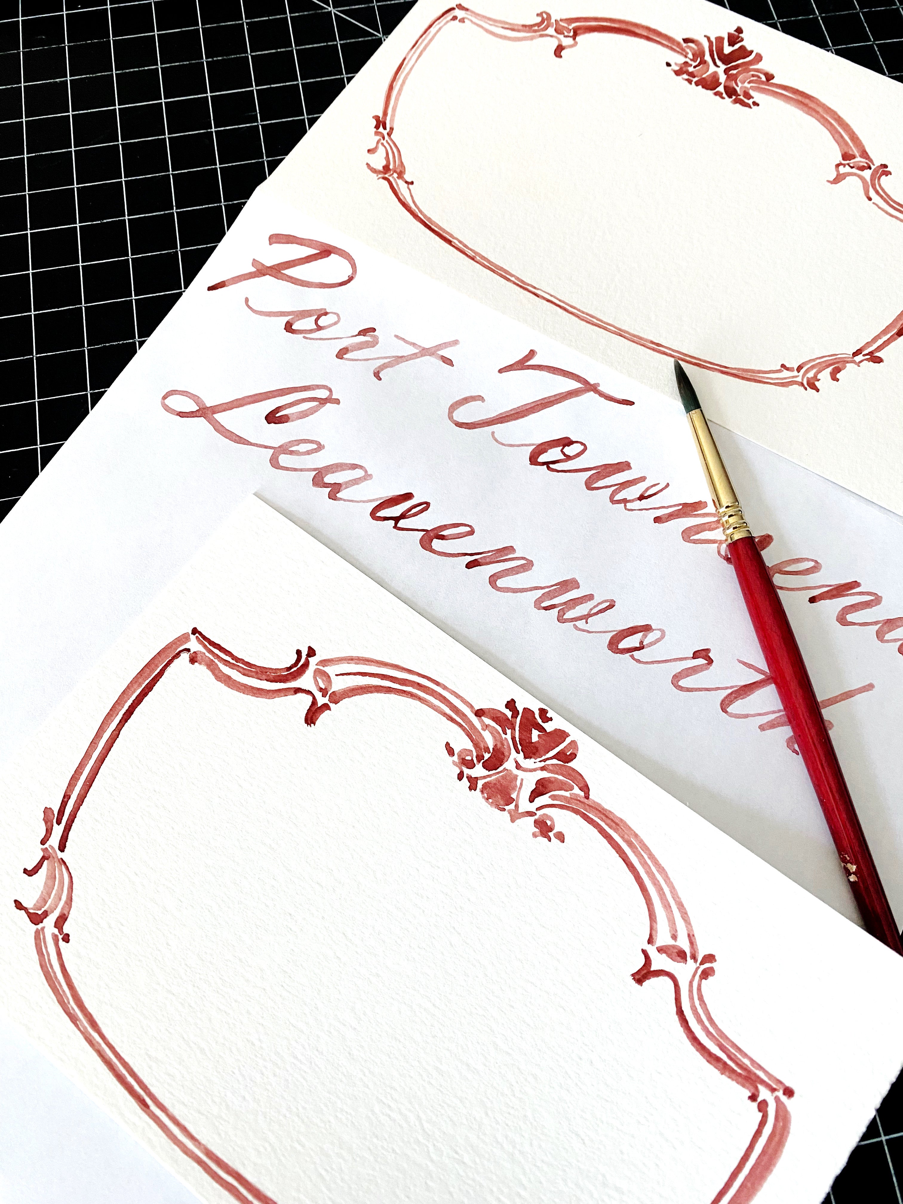 PORT TOWNSEND Washington "Garden Architecture": PRINT