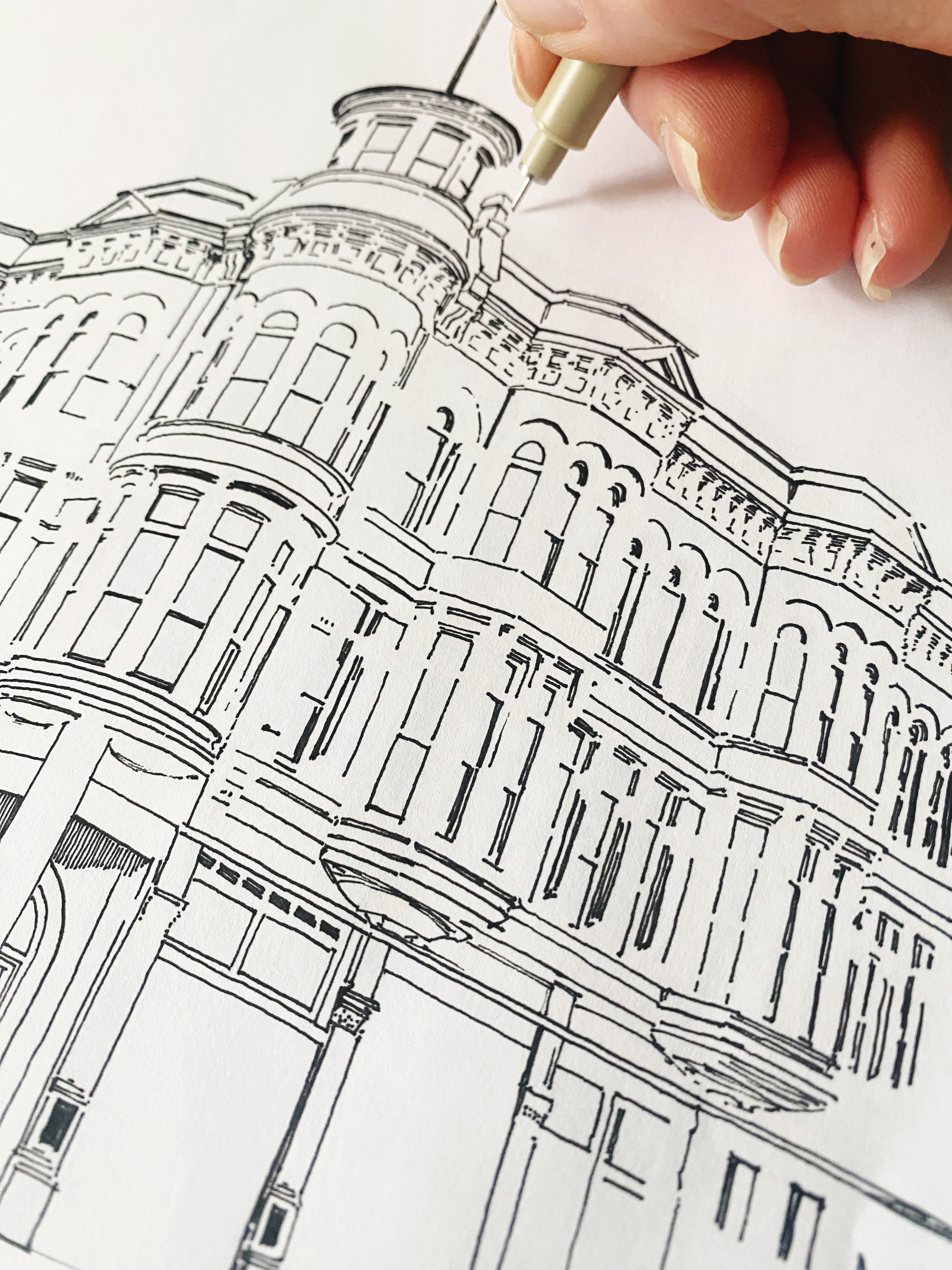 PORT TOWNSEND Washington "Garden Architecture": PRINT