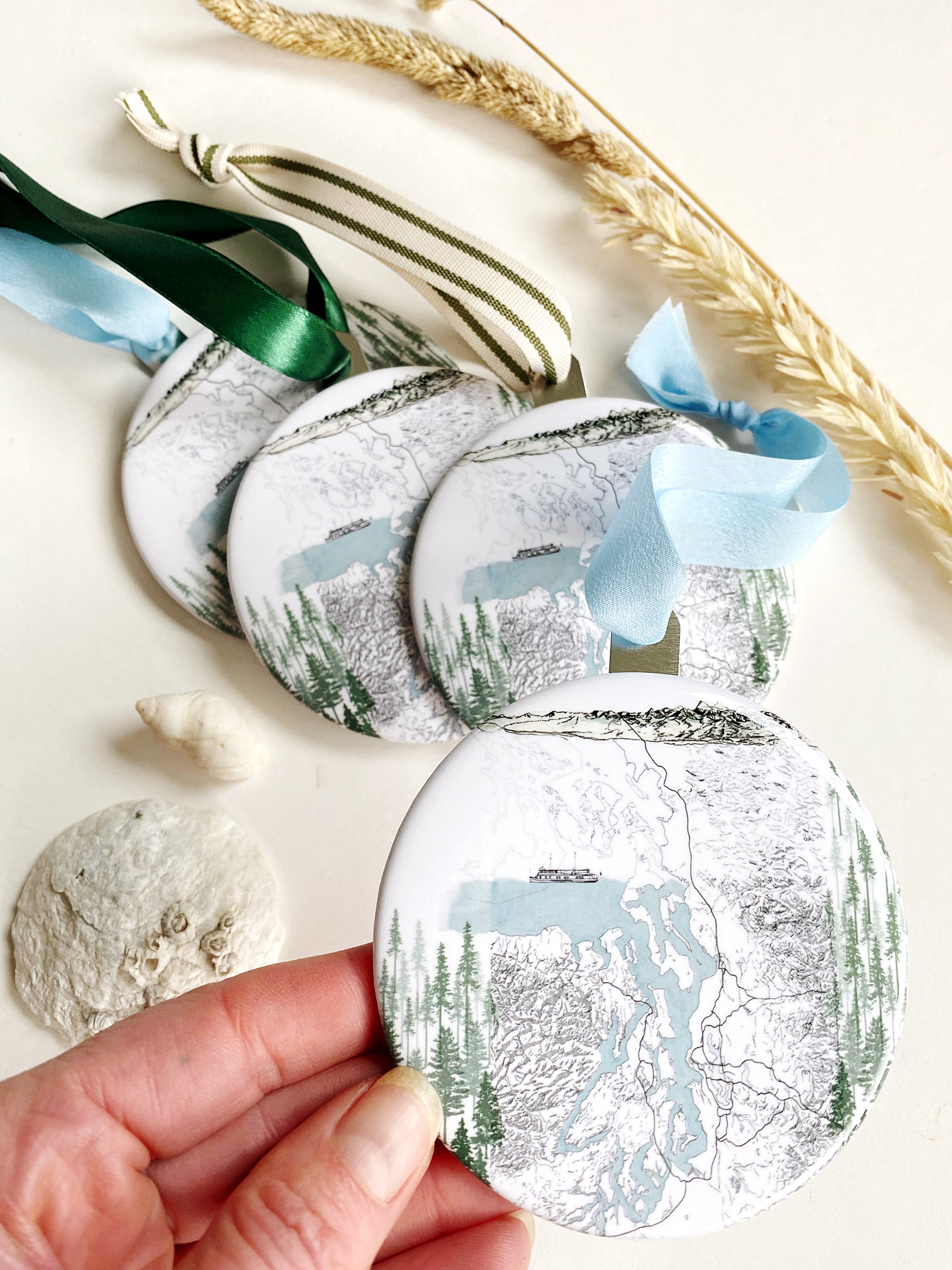 PUGET SOUND Life Map: ORNAMENT