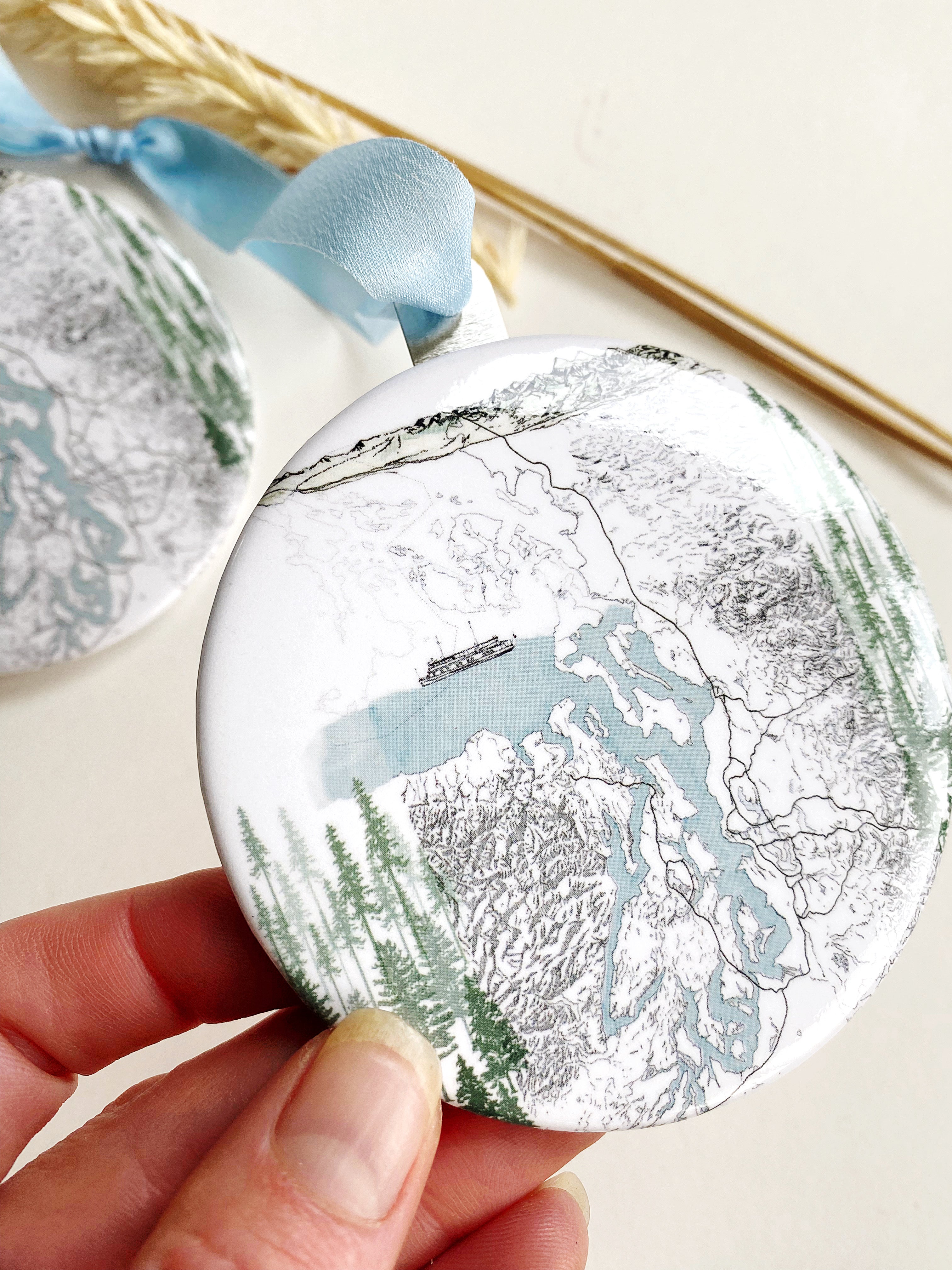 PUGET SOUND Life Map: ORNAMENT