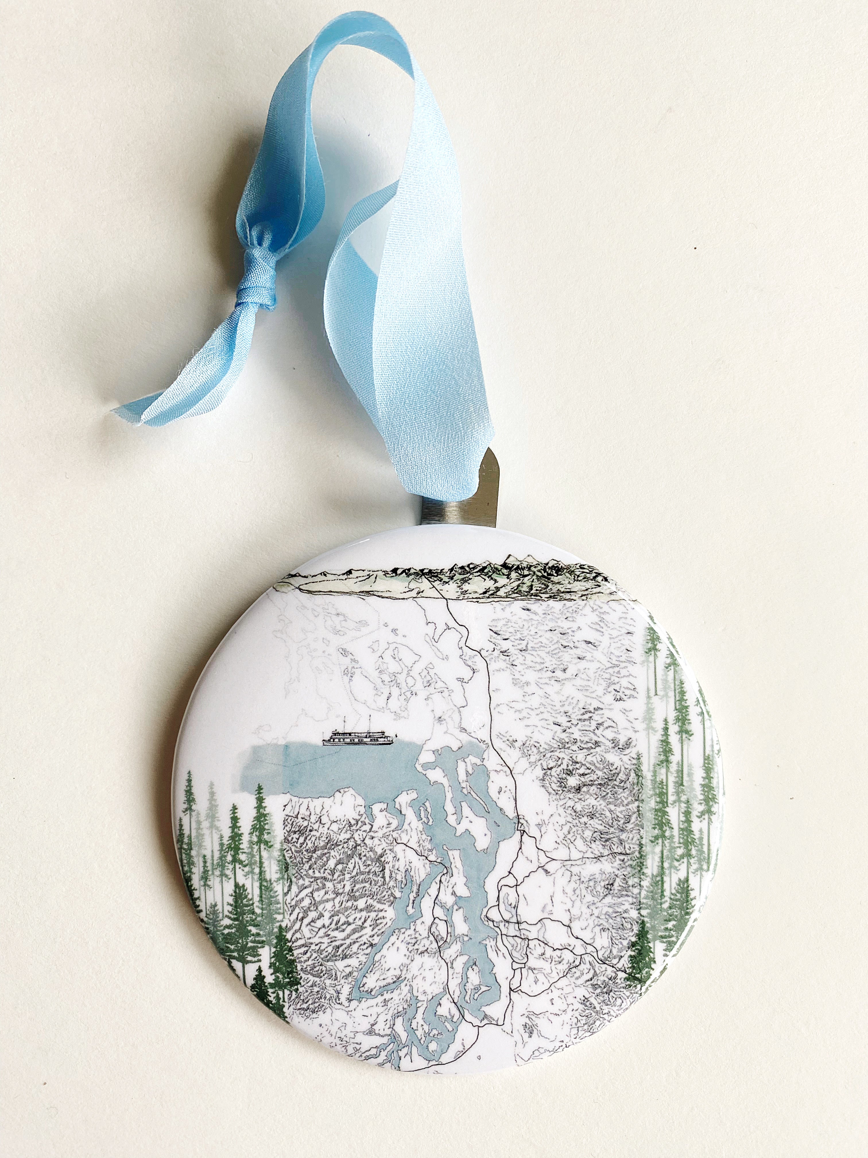 PUGET SOUND Life Map: ORNAMENT