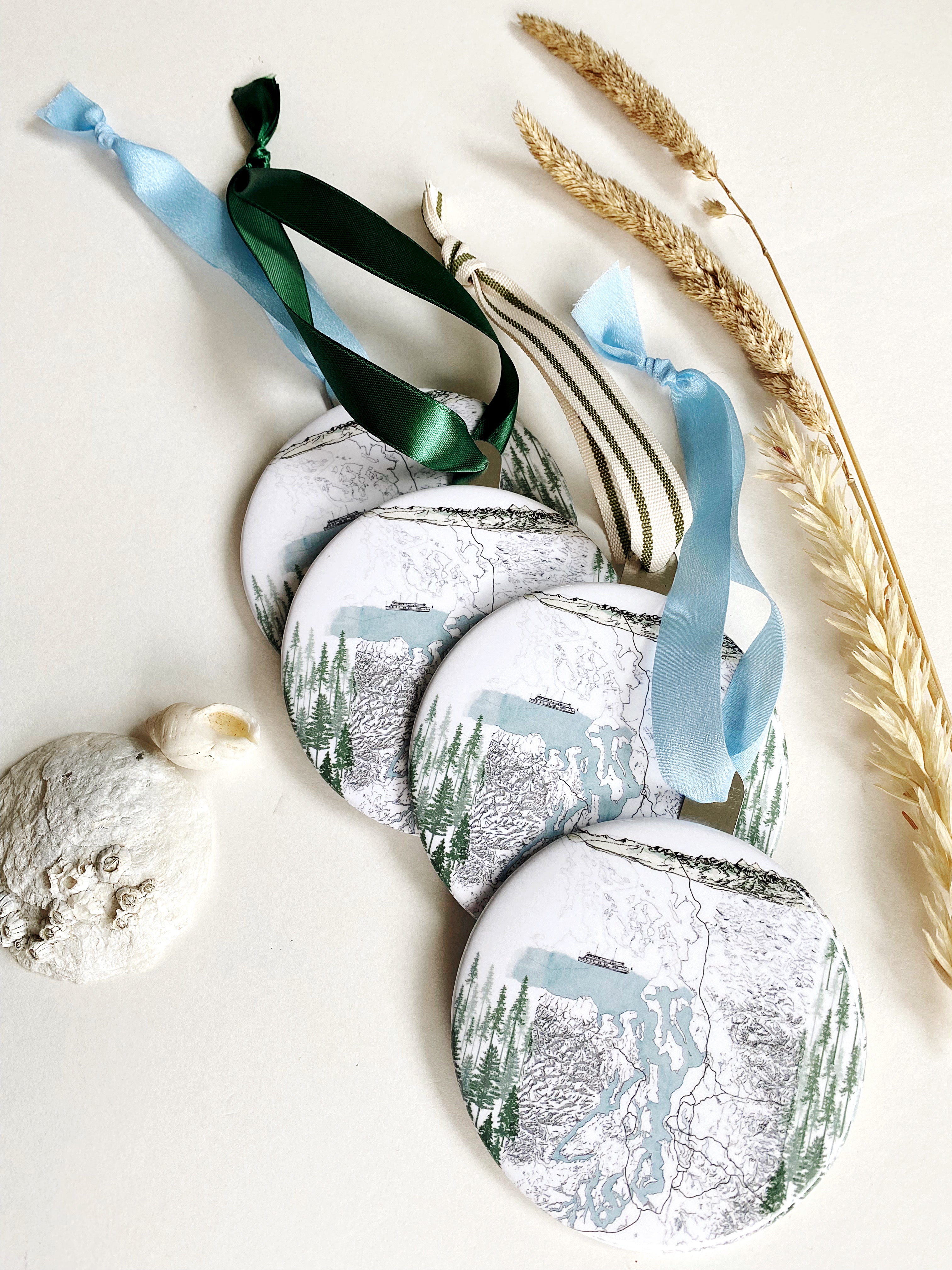 PUGET SOUND Life Map: ORNAMENT