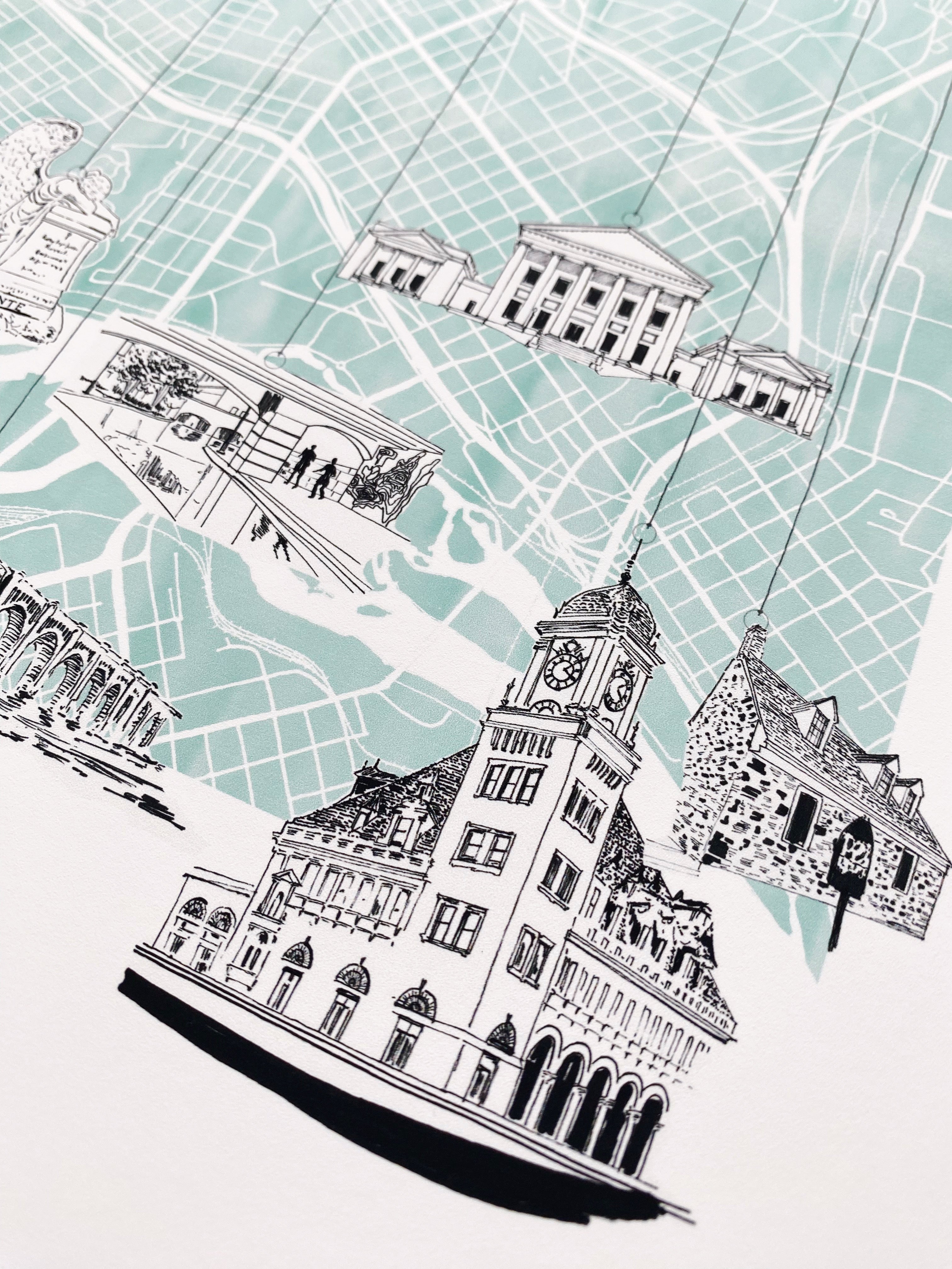 RICHMOND "Charms" Map: PRINT