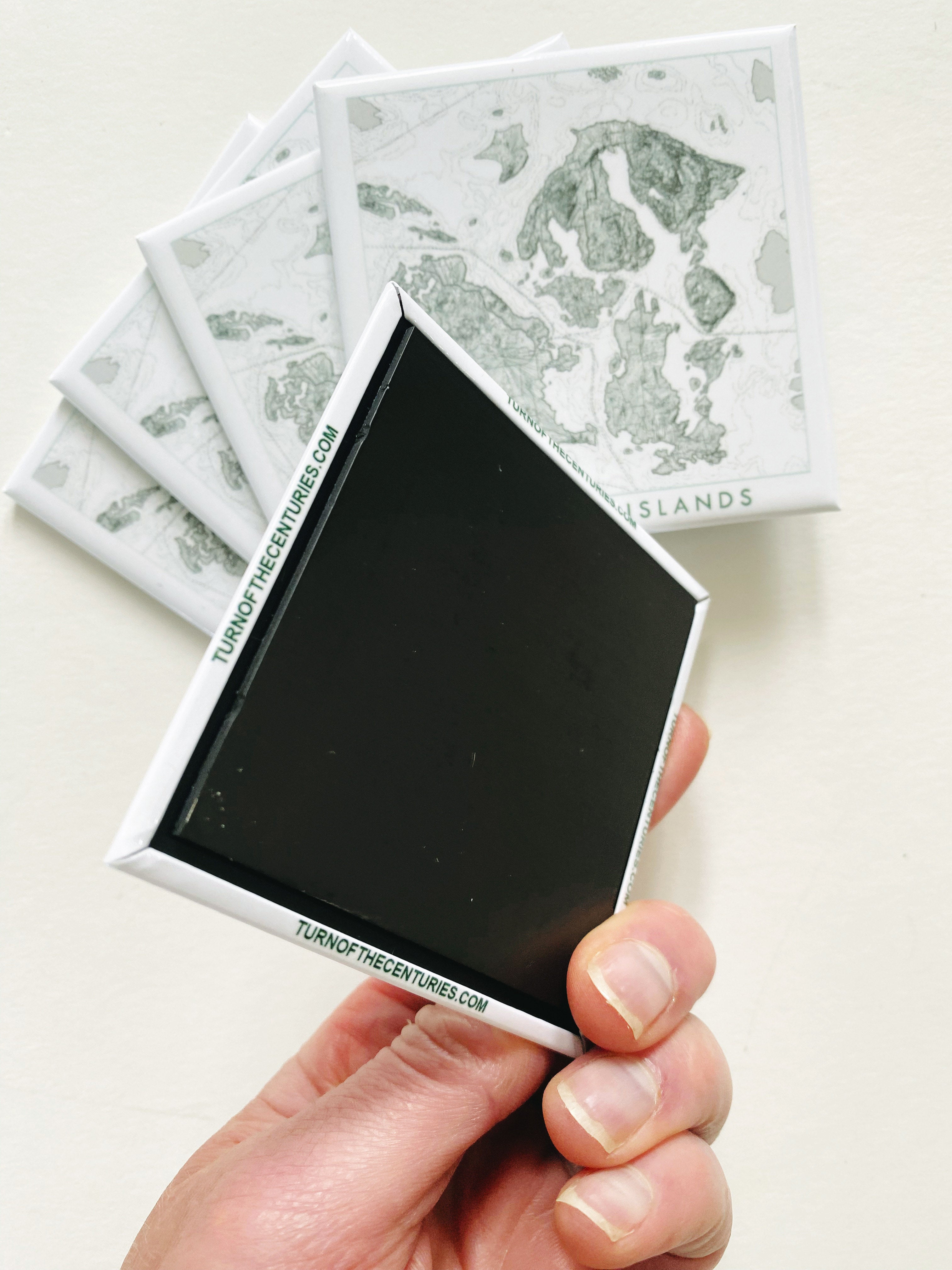 San Juan Islands Washington Topo Map: MAGNET