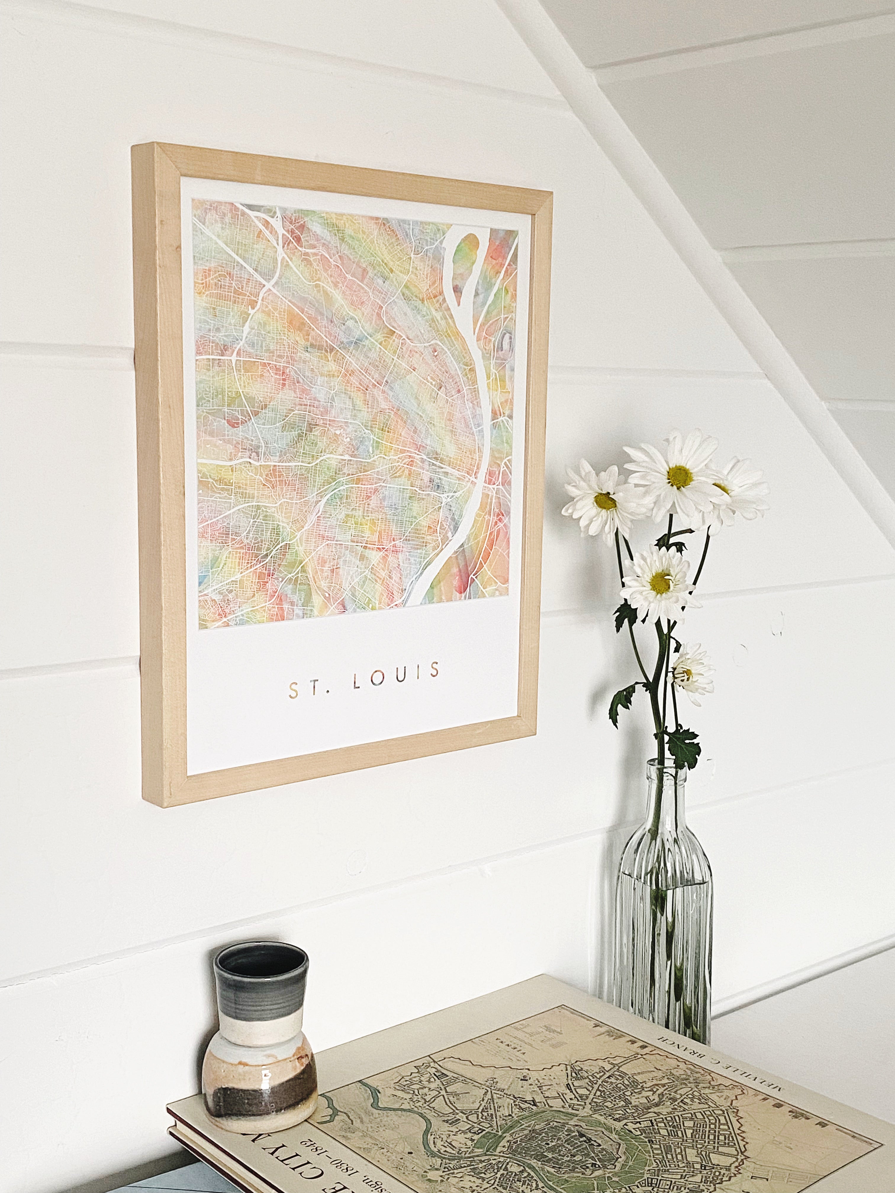 Custom YOUR CITY: Rainbow PRIDE Map: PRINT: Wholesale Only