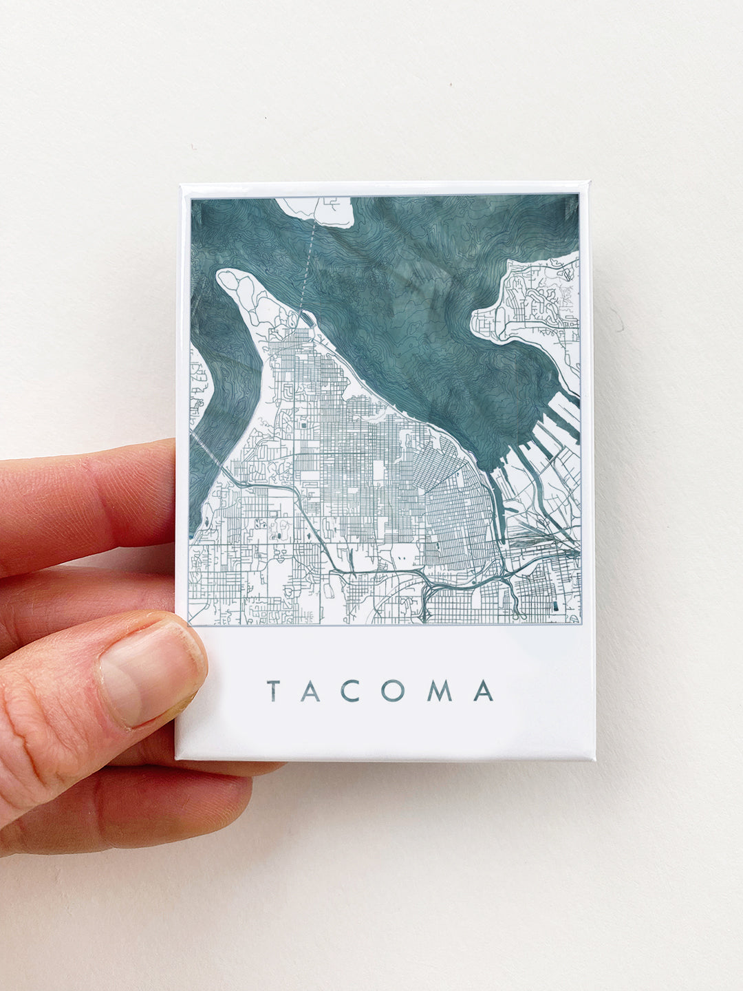 Customize YOUR CITY/PLACE Art Map: MAGNET: Wholesale Only