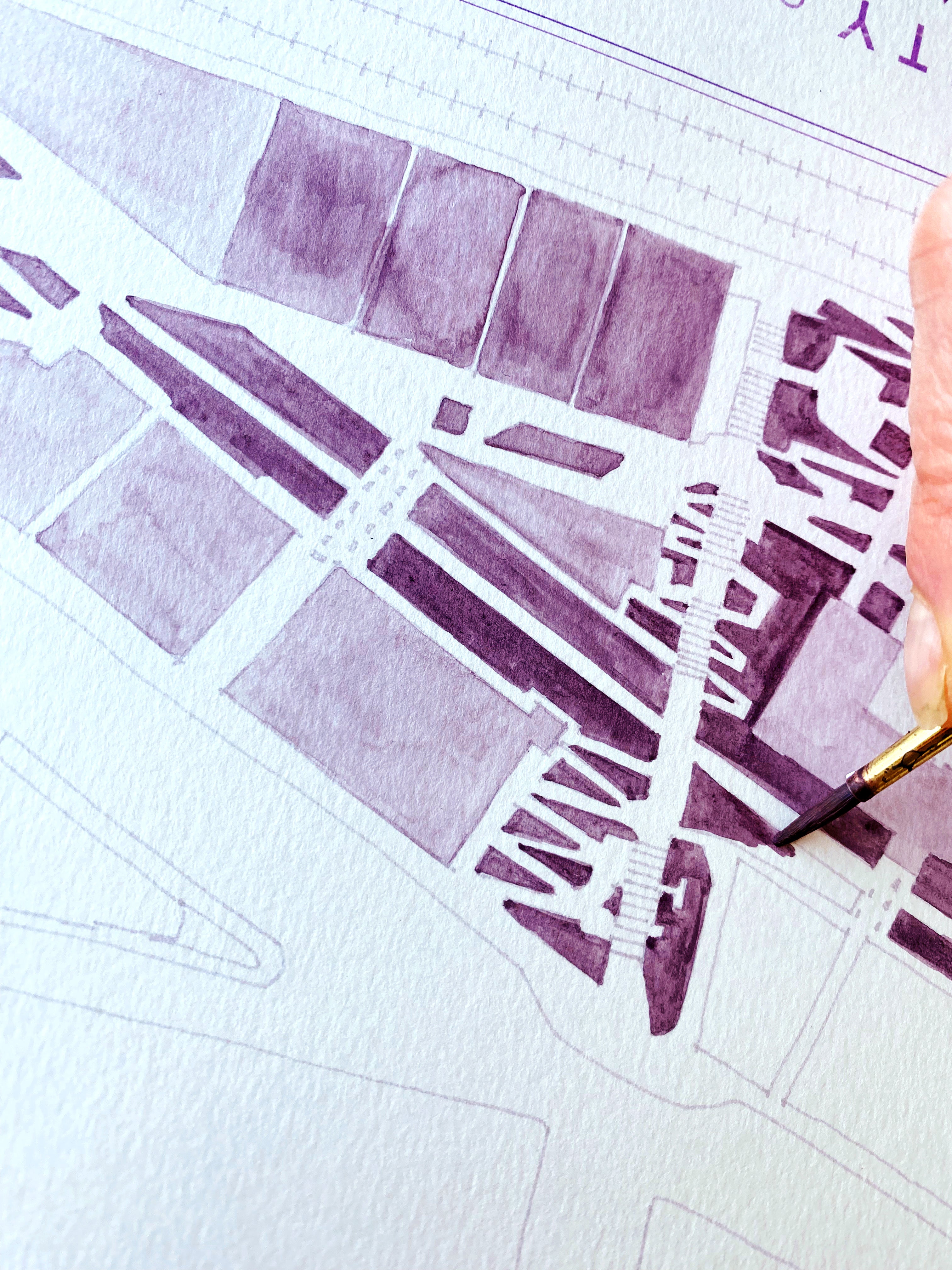 UNIVERSITY of WASHINGTON - TACOMA Campus Map: ORNAMENT