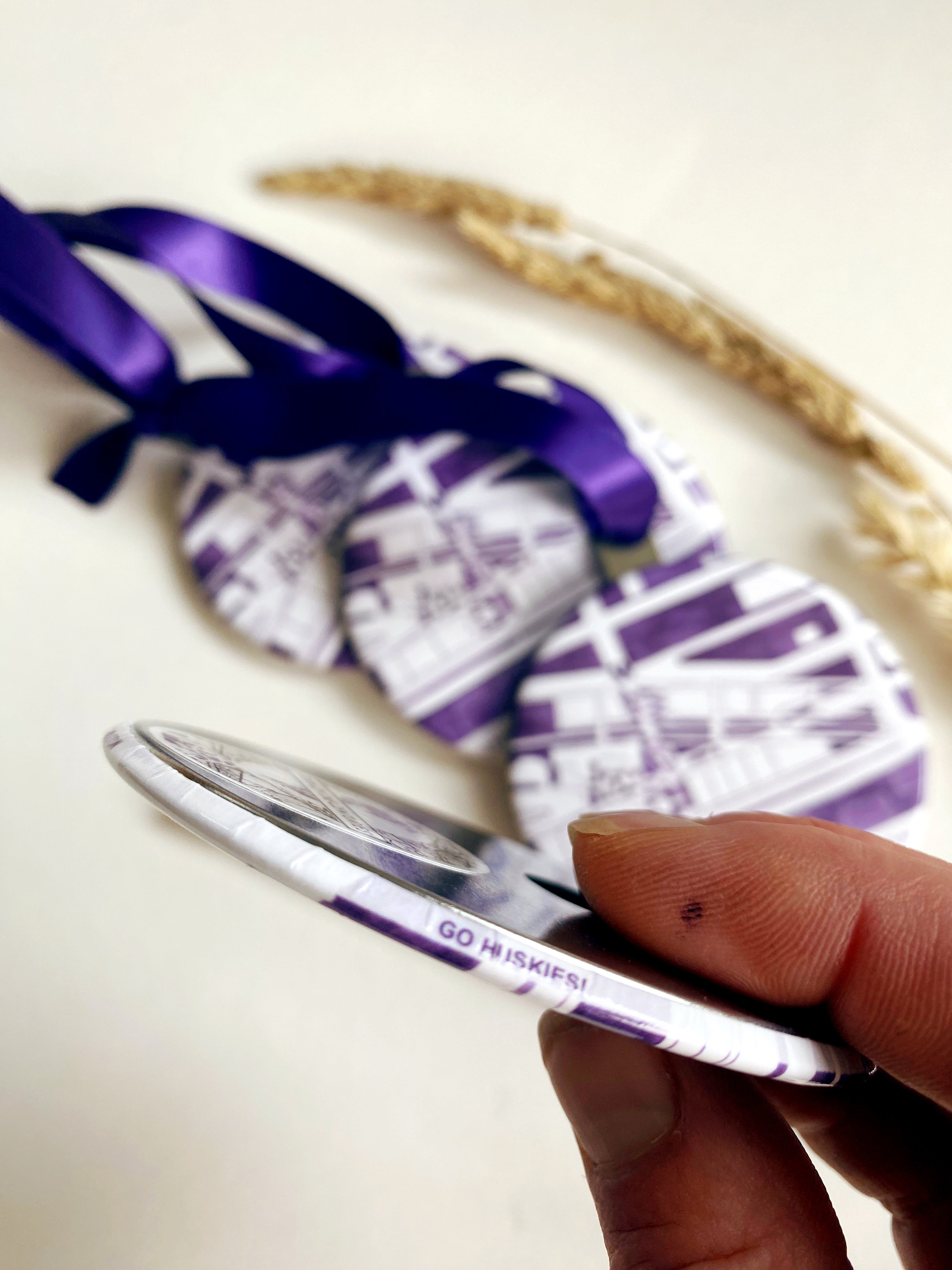 UNIVERSITY of WASHINGTON - TACOMA Campus Map: ORNAMENT