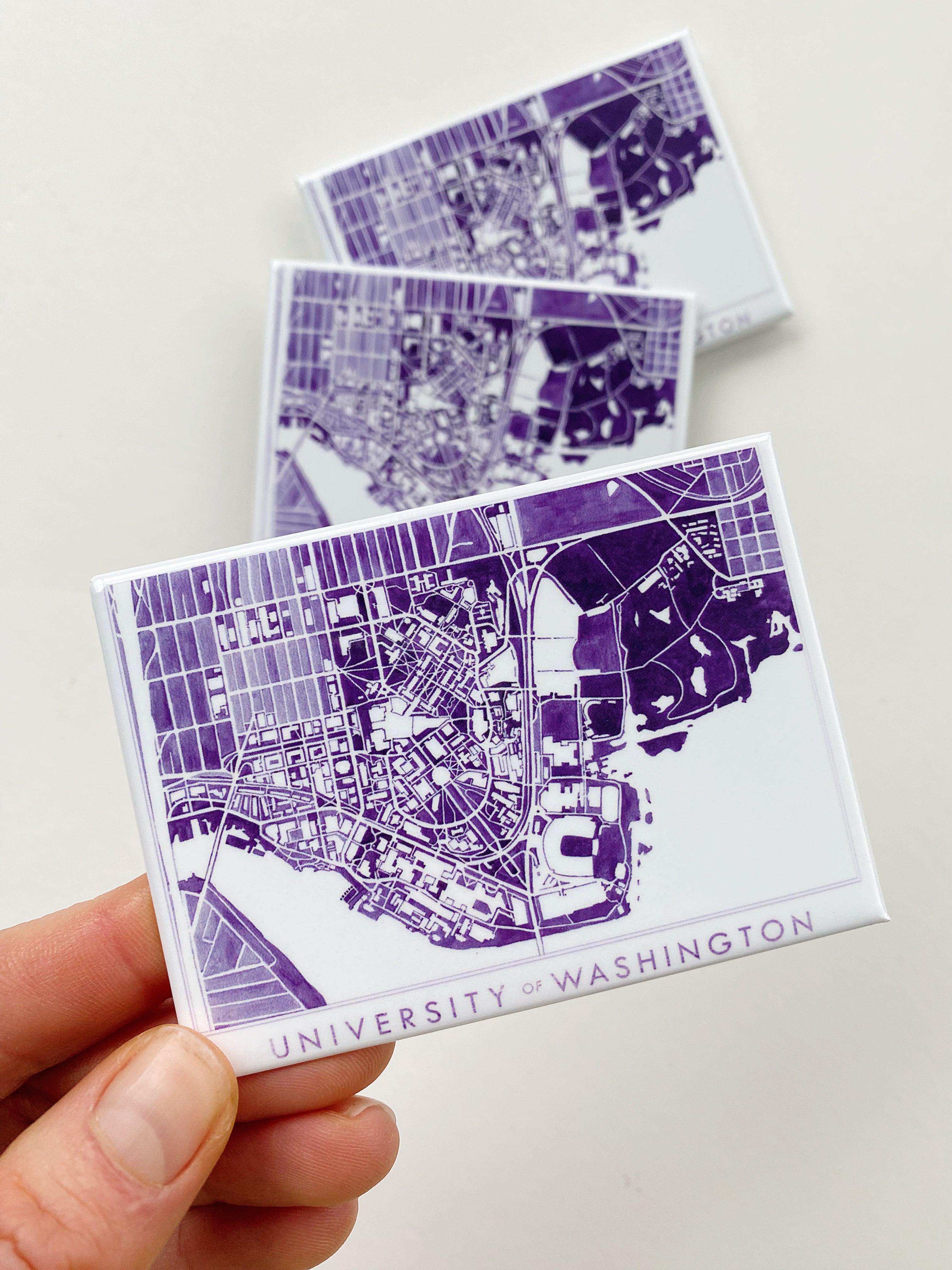 University of Washington UW Seattle Campus Map: MAGNET