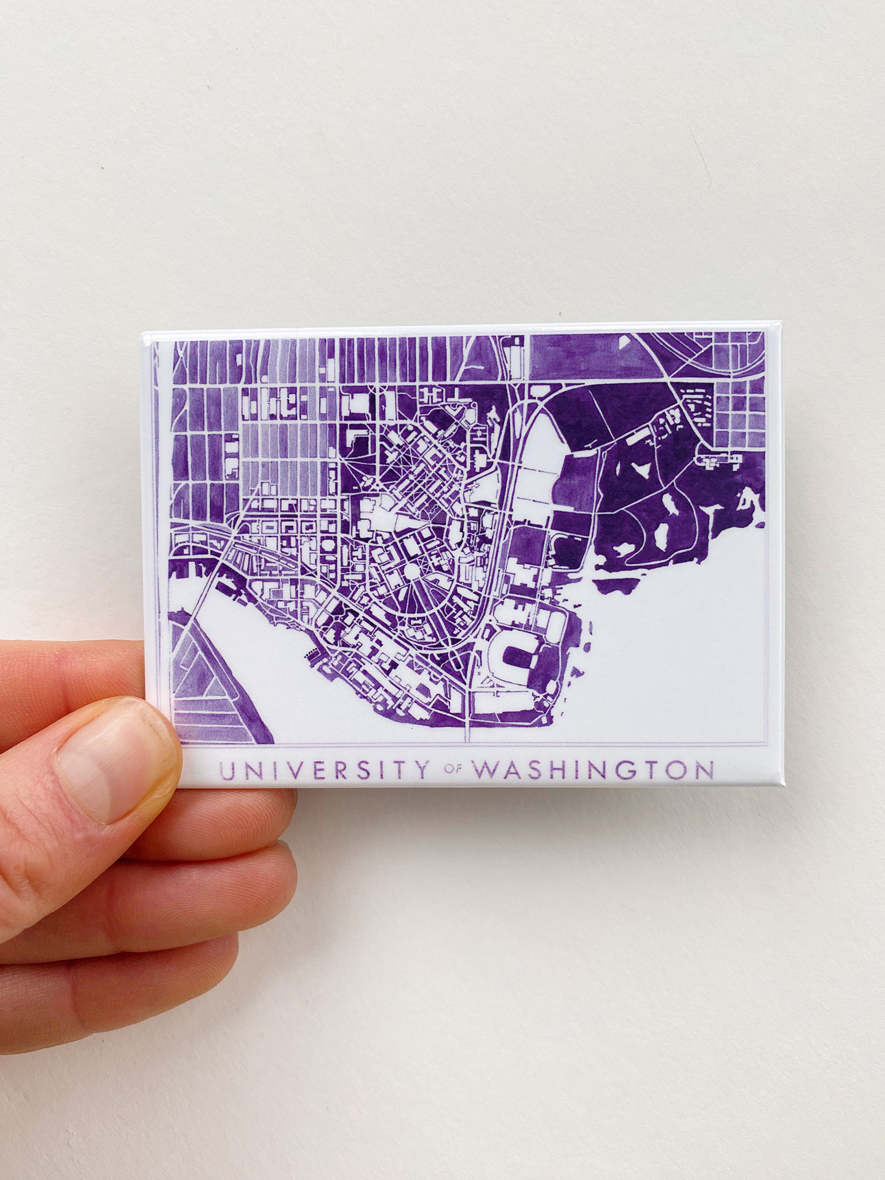 University of Washington UW Seattle Campus Map: MAGNET