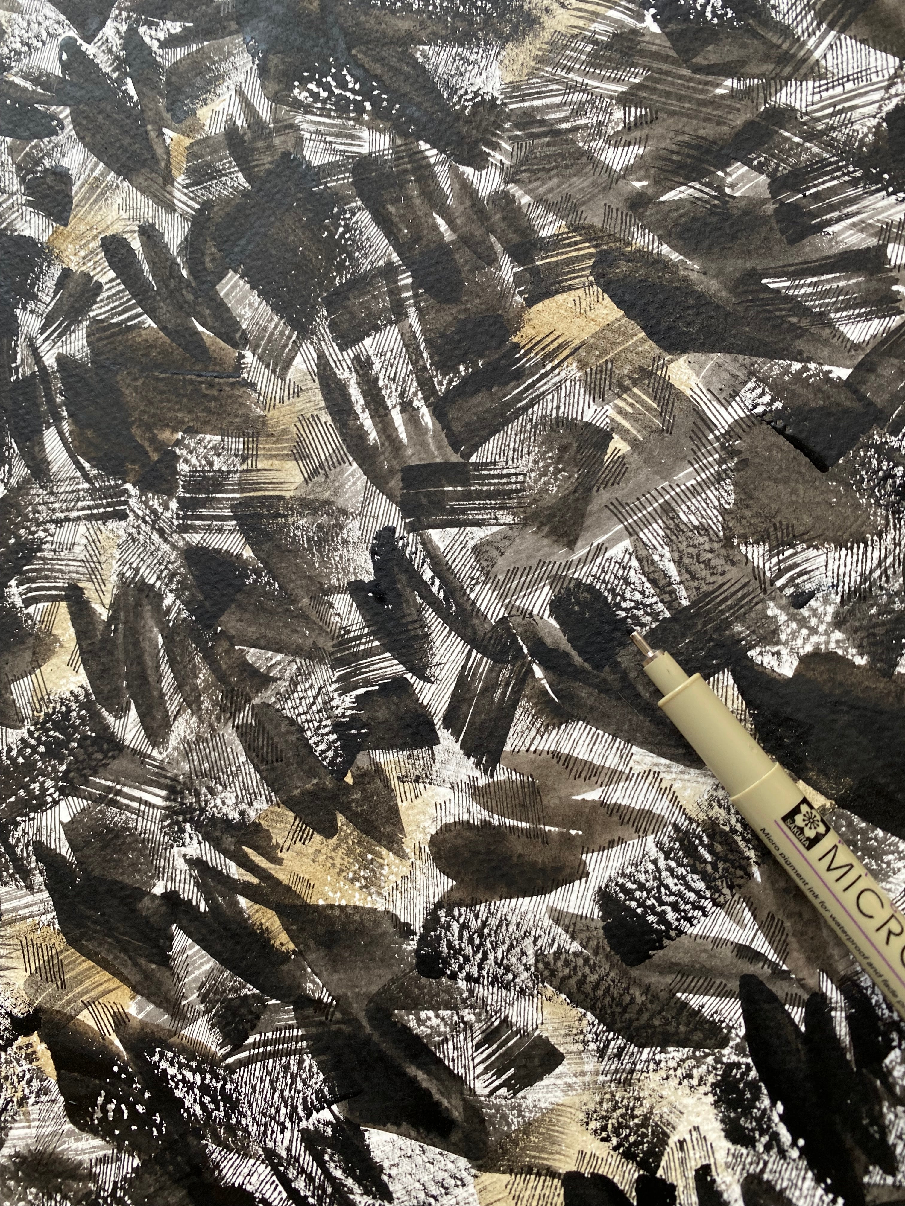 LITTLE ROCK Arkansas Urban Fabrics City Map: PRINT