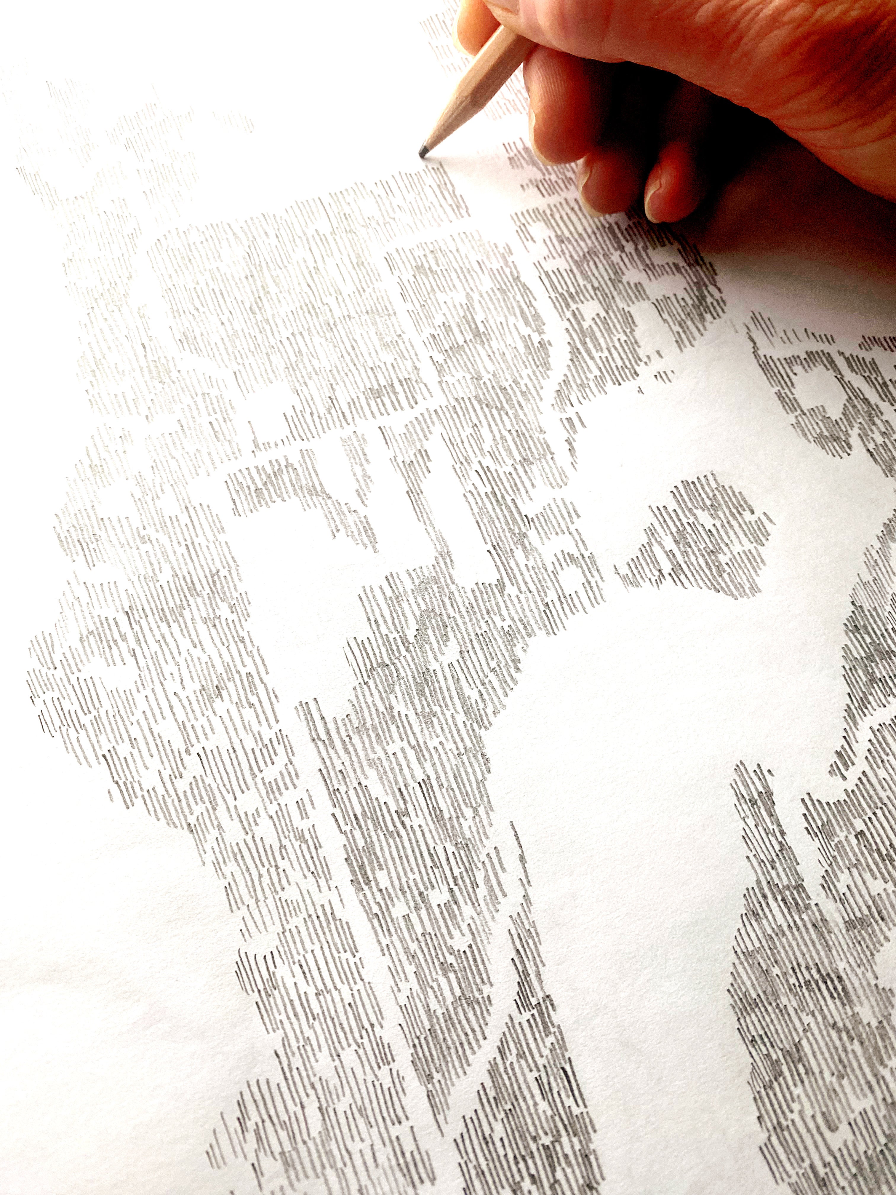 VASHON + MAURY ISLAND Washington Watercolor Wash Map: PRINT