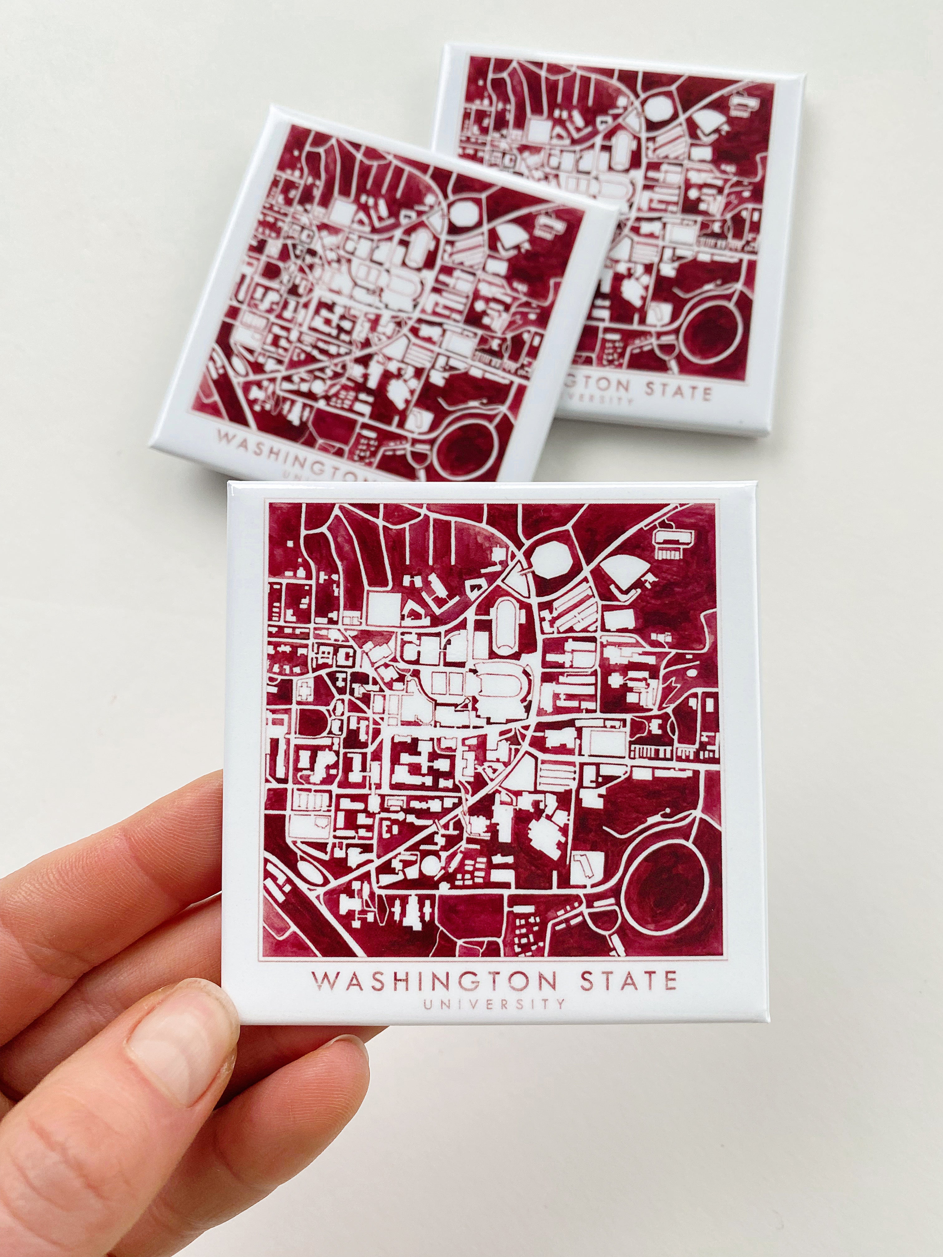 Washington State University WSU Pullman Campus Map: MAGNET