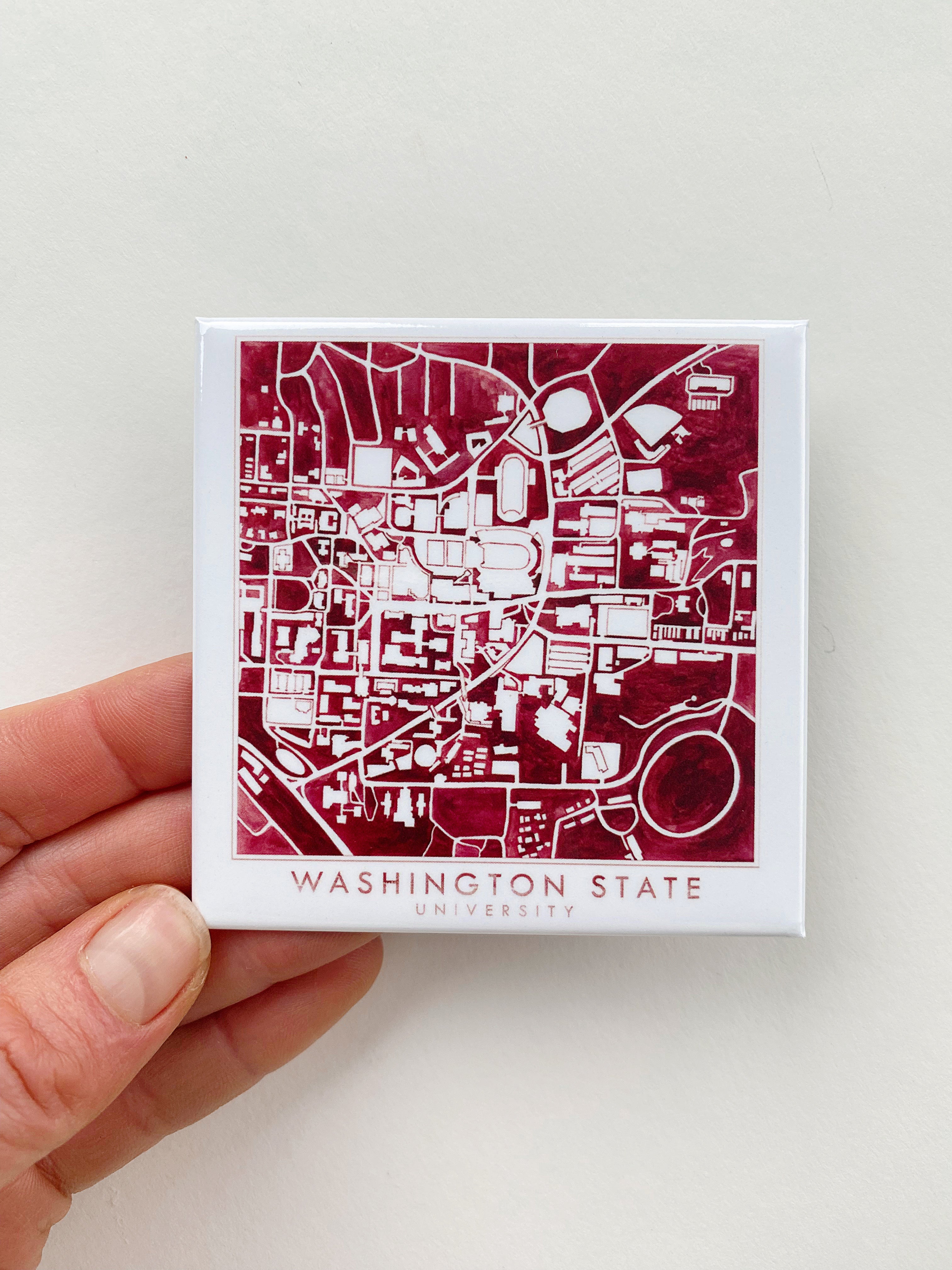 Washington State University WSU Pullman Campus Map: MAGNET