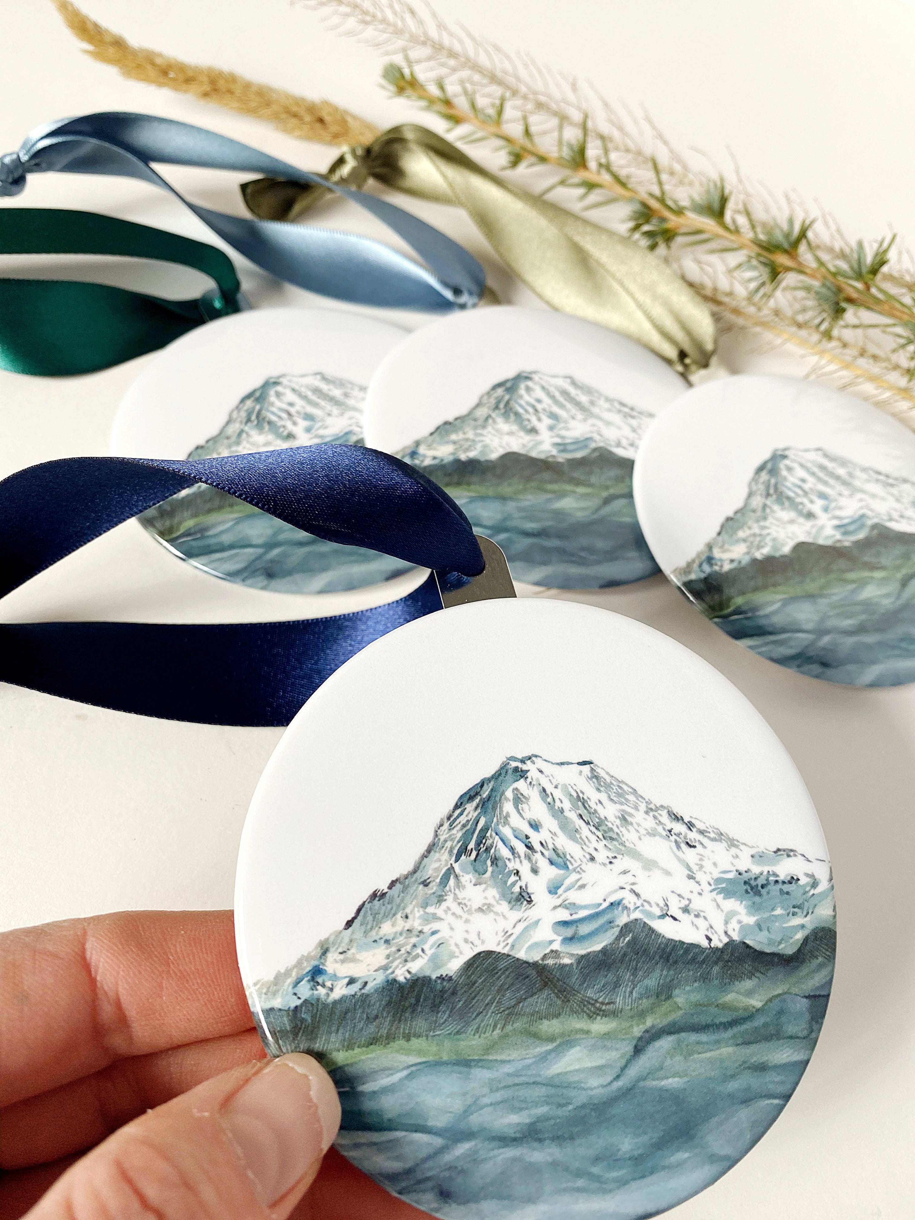 Customize YOUR CITY/PLACE Art Map: ORNAMENT: Wholesale Only